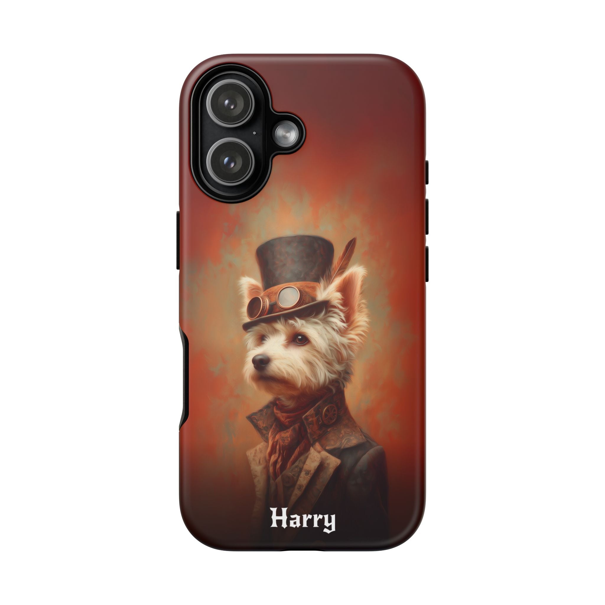Steampunk Yorkshire Terrier Phone Case