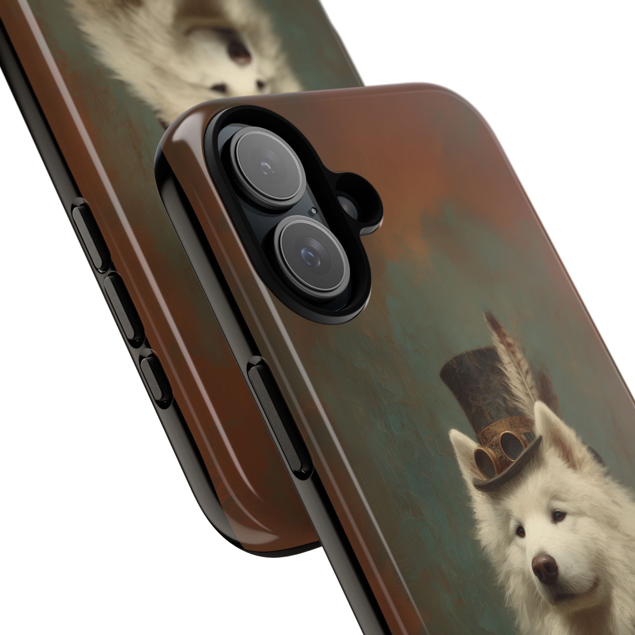 Steampunk Samoyed Phone Case