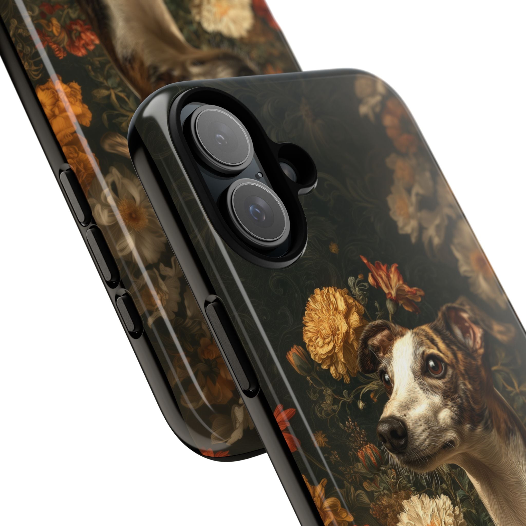 Botanical Whippet Phone Case