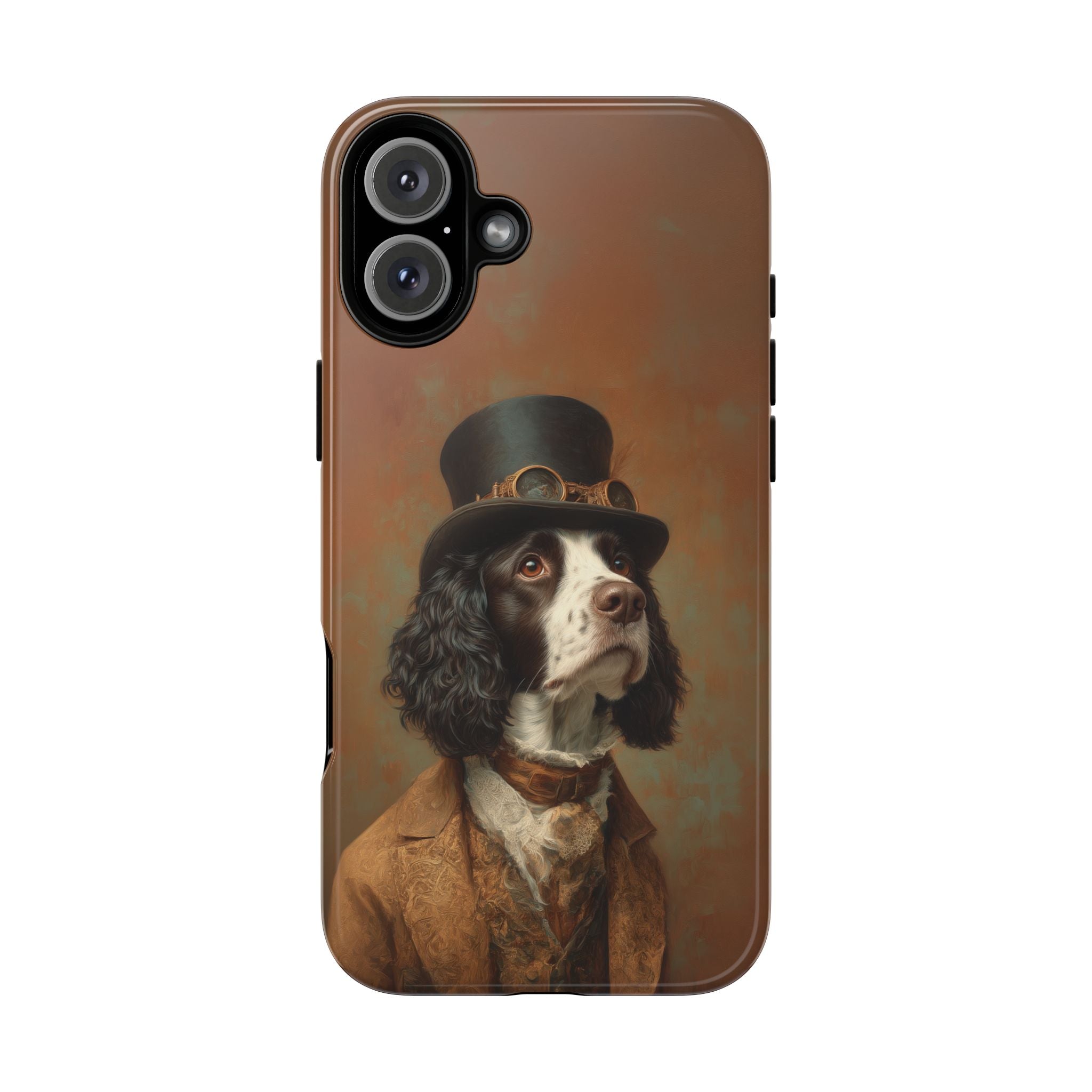 Steampunk English Springer Spaniel Phone Case