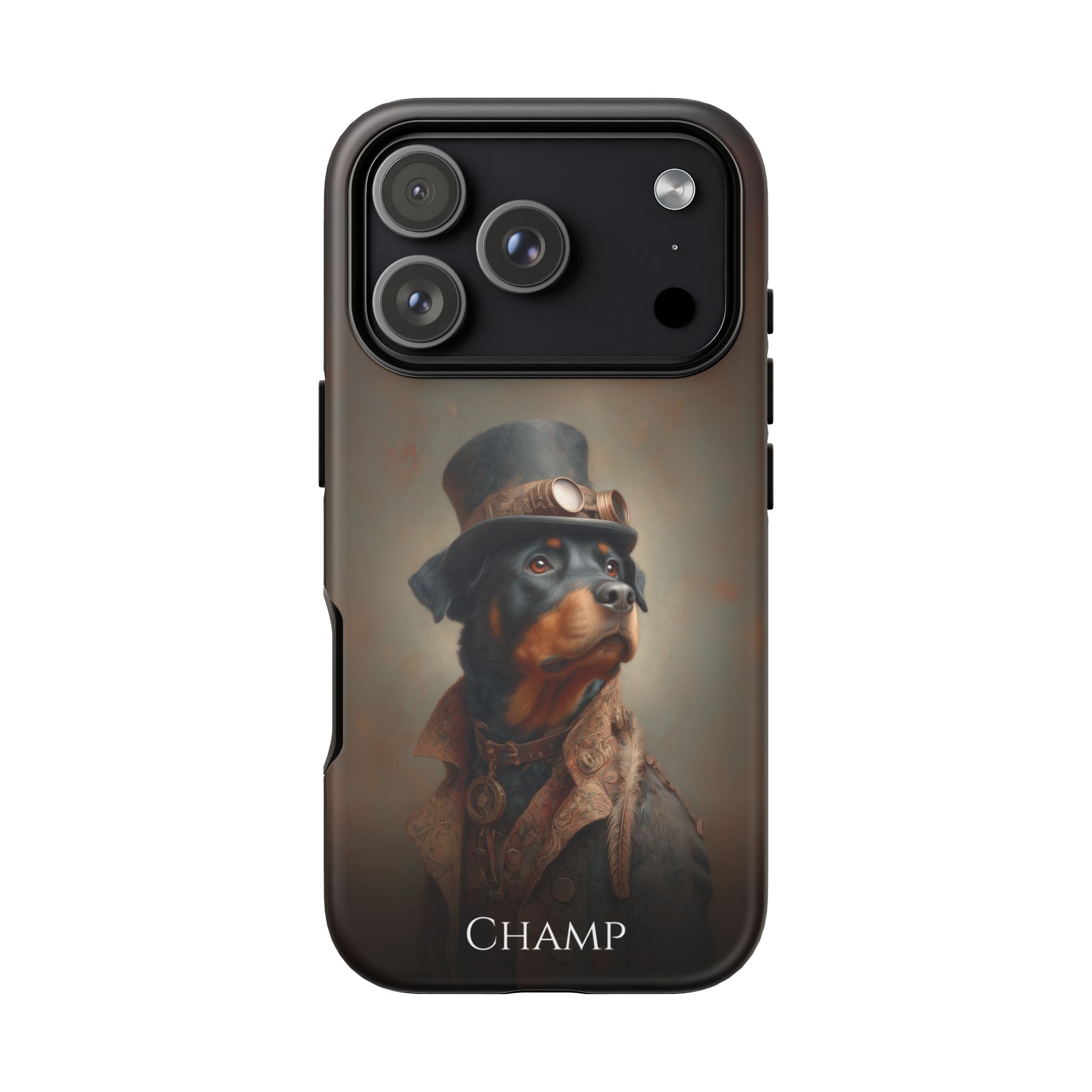 Steampunk Rottweiler Phone Case
