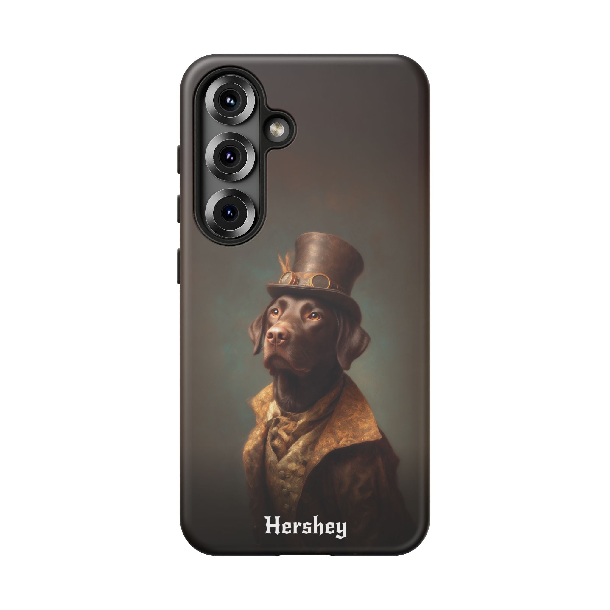 Steampunk Labrador Retriever (Brown) Phone Case