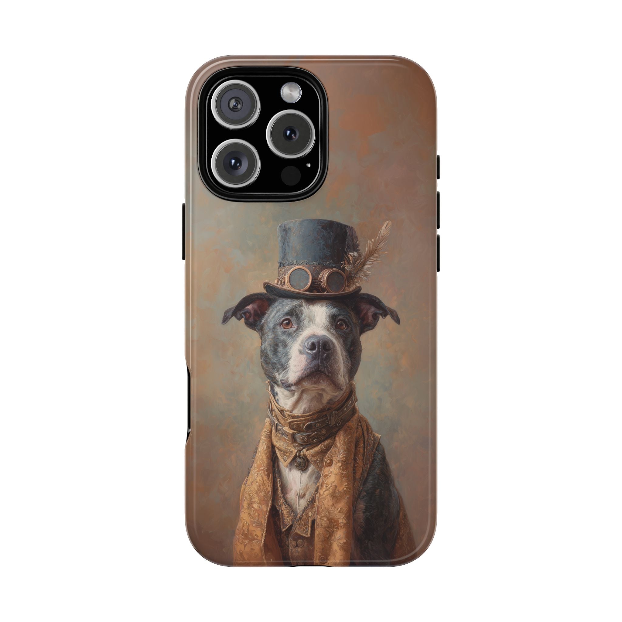 Steampunk Staffordshire Bull Terrier Phone Case