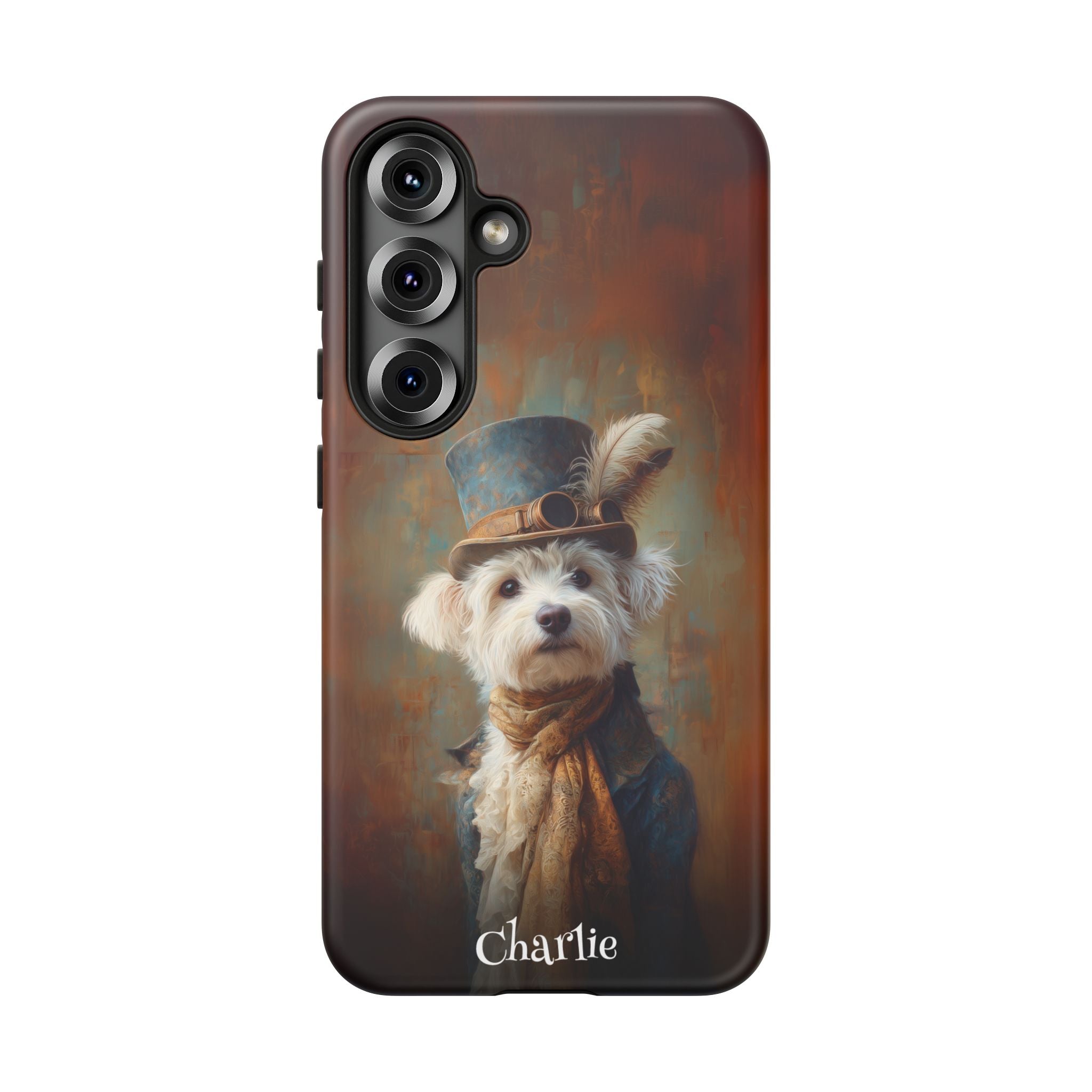 Steampunk Maltese Phone Case