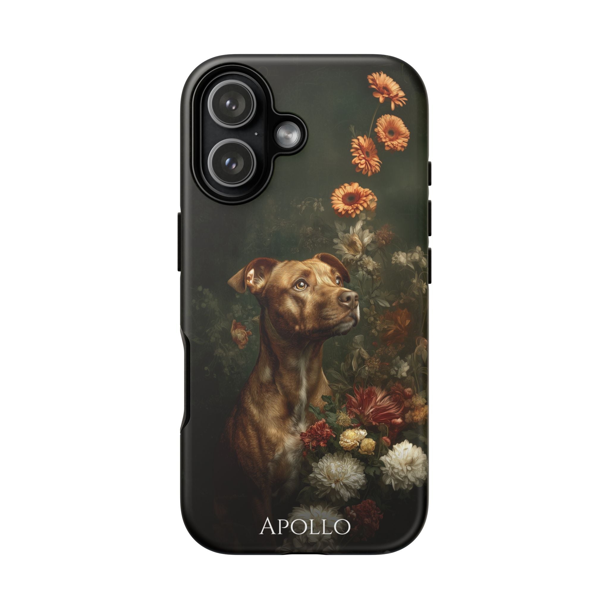 Botanical Staffordshire Bull Terrier Phone Case