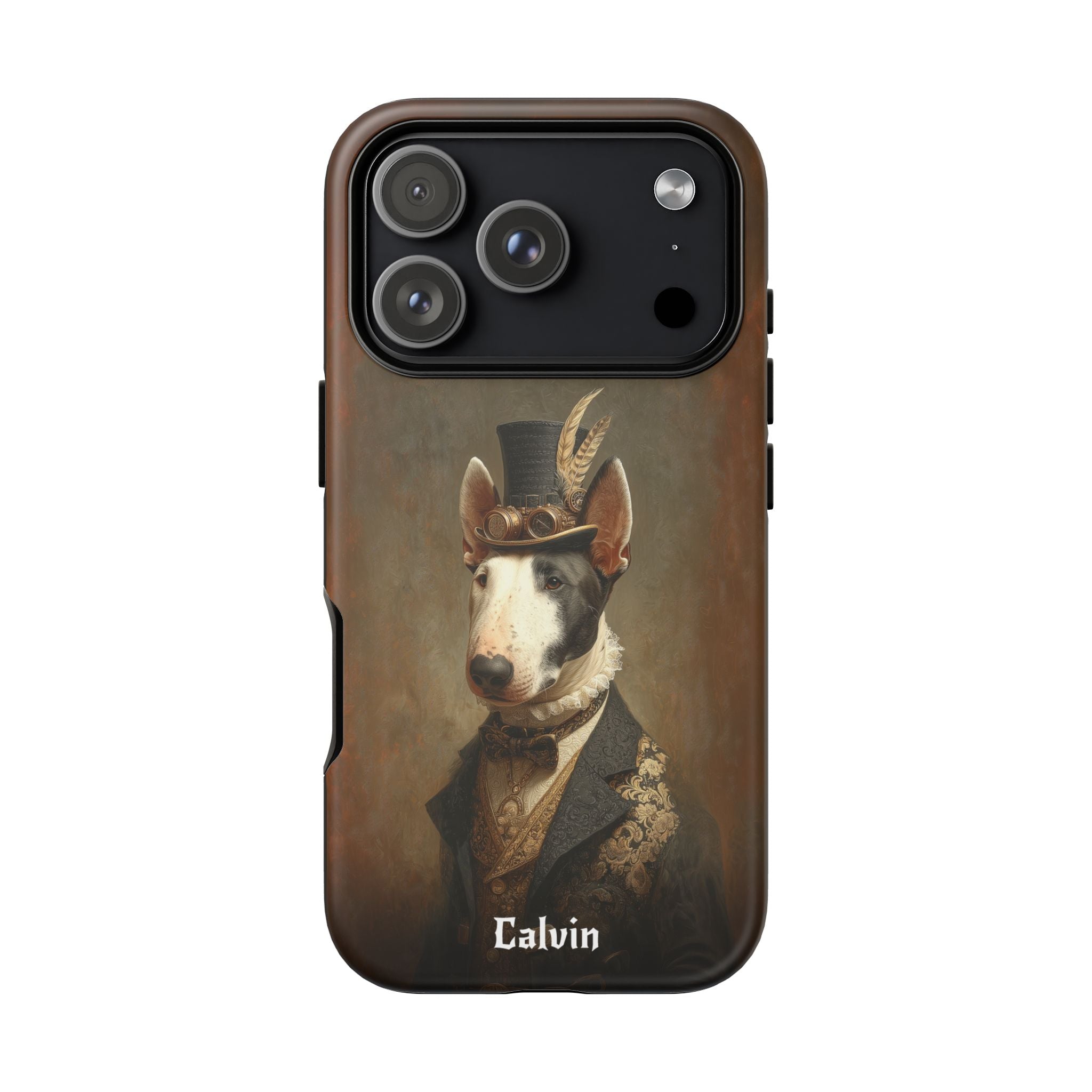 Steampunk Bull Terrier Phone Case