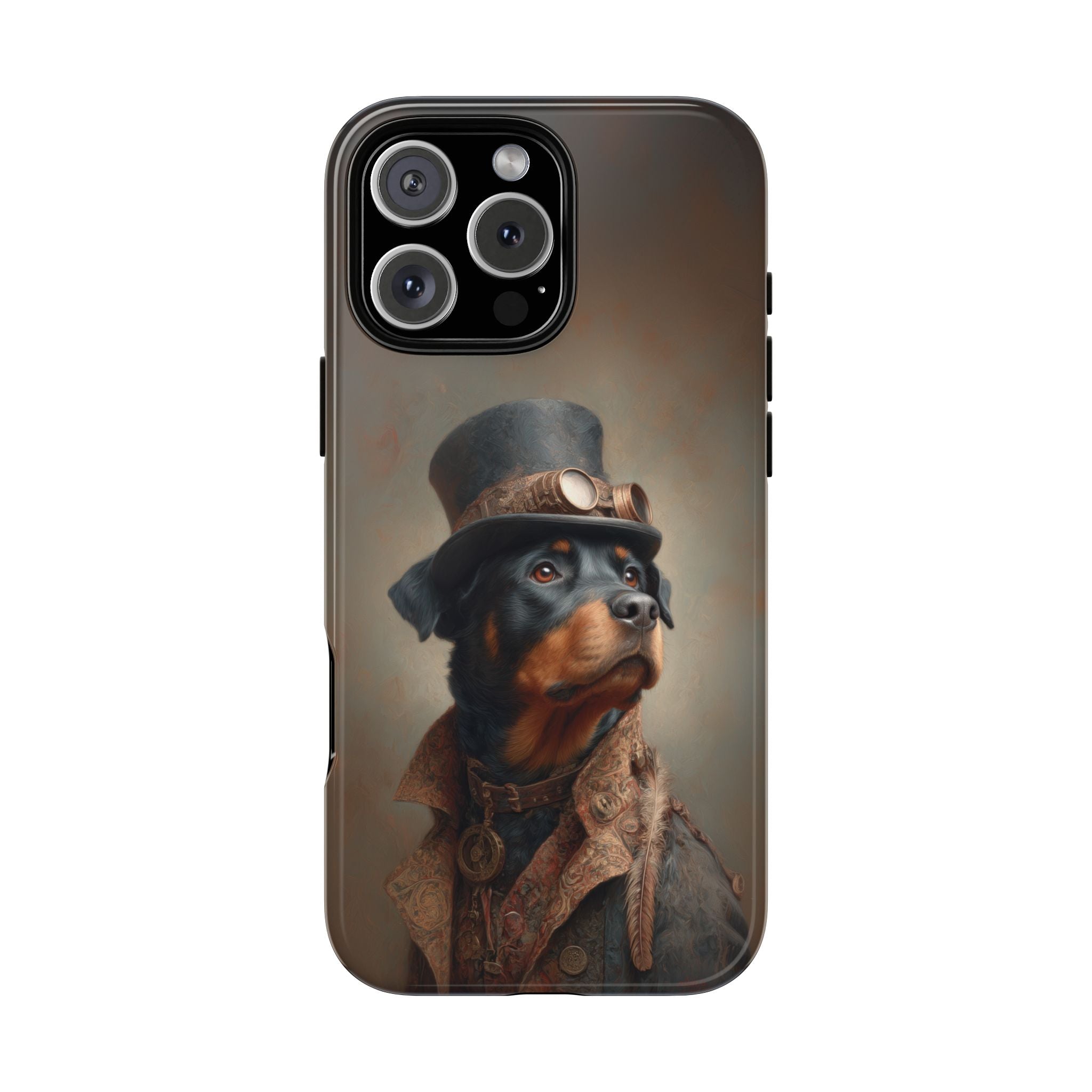 Steampunk Rottweiler Phone Case