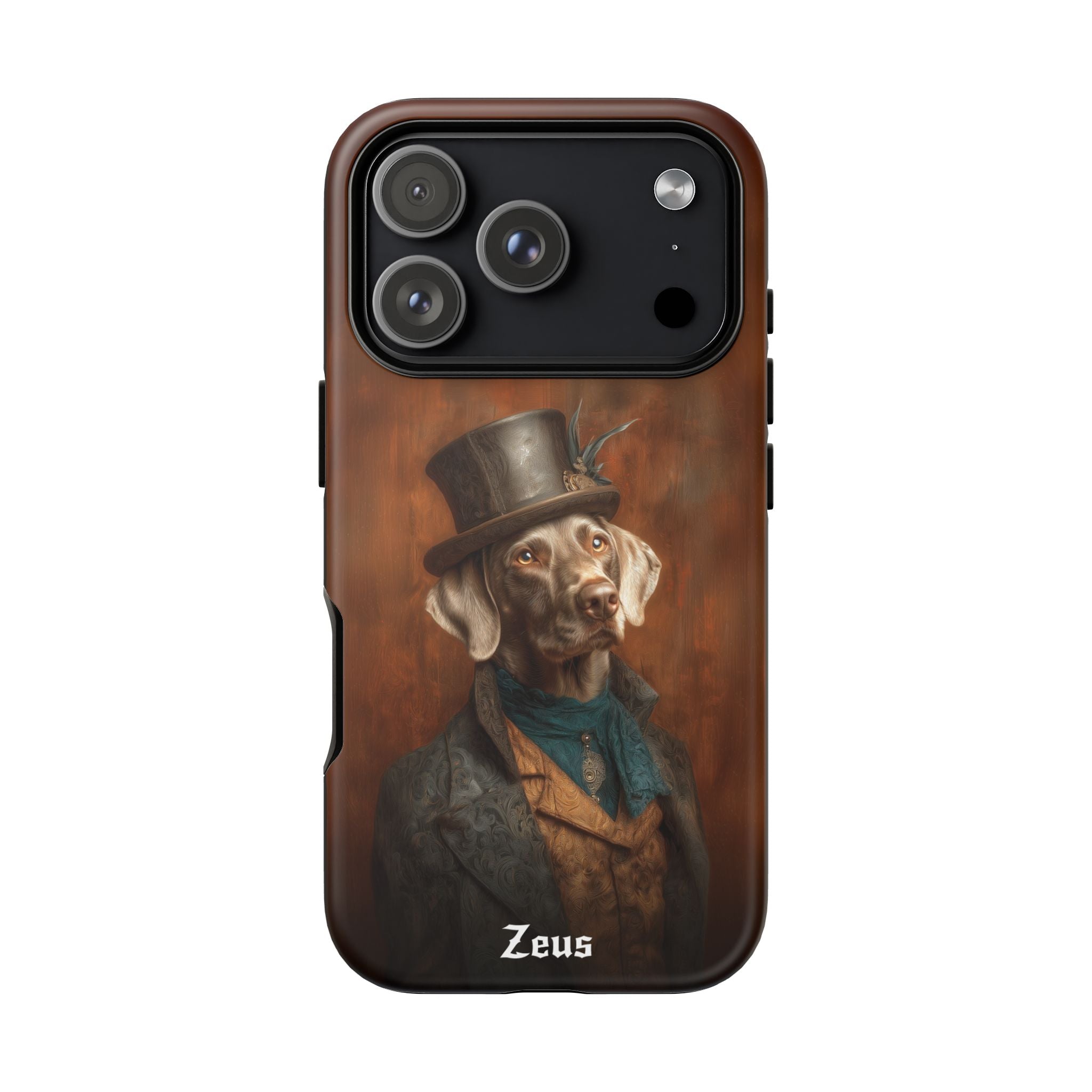 Steampunk Weimaraner Phone Case