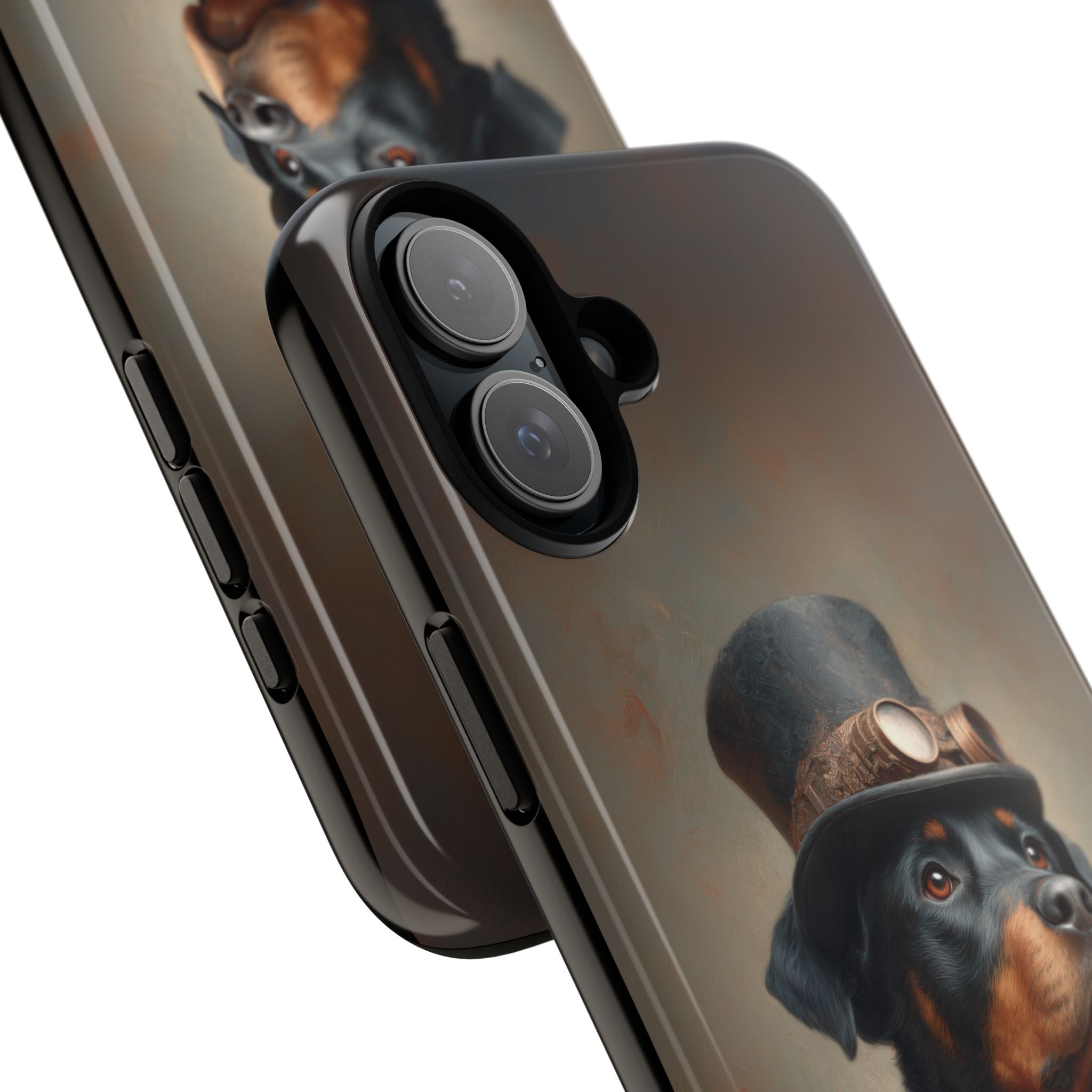 Steampunk Rottweiler Phone Case