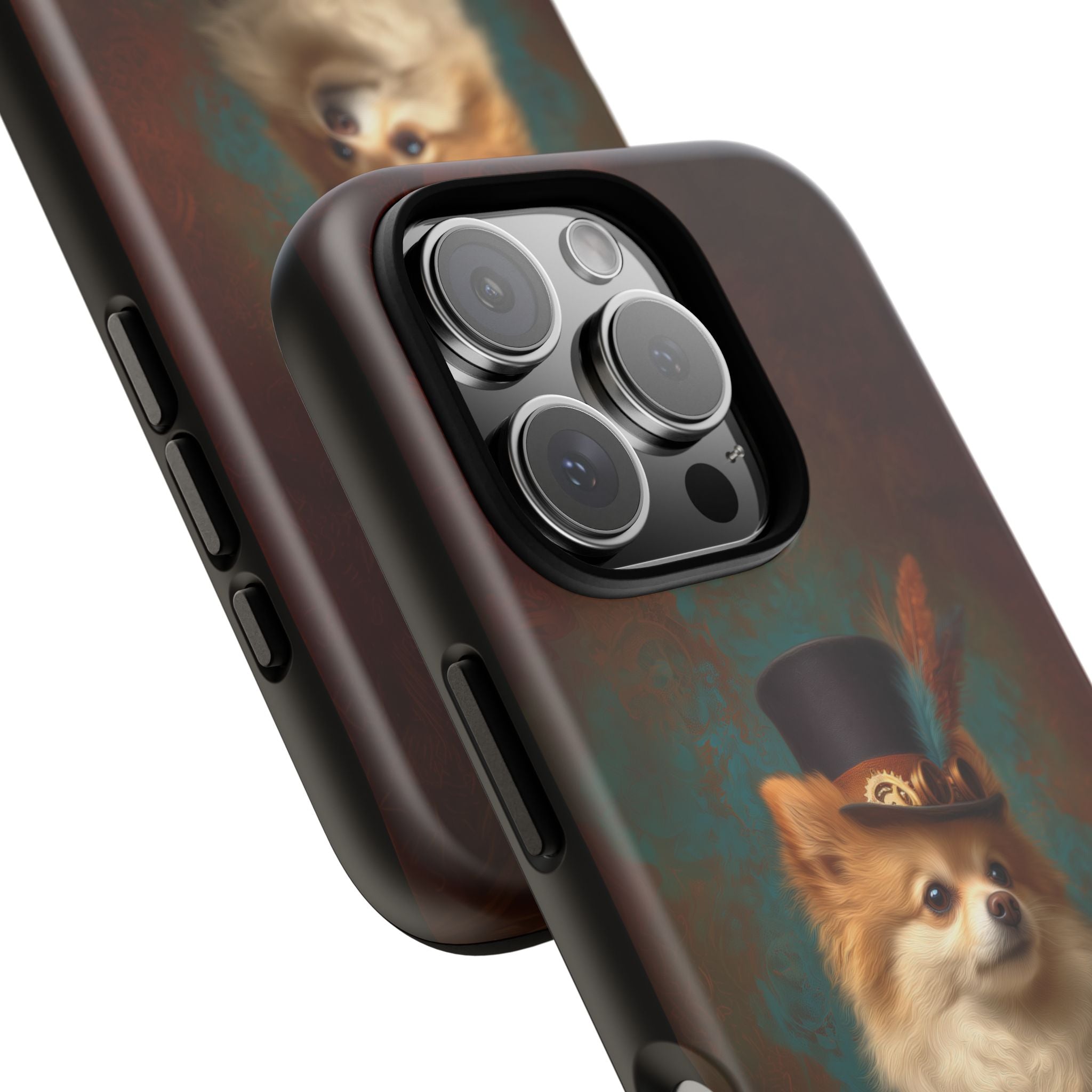 Steampunk Pomeranian Phone Case