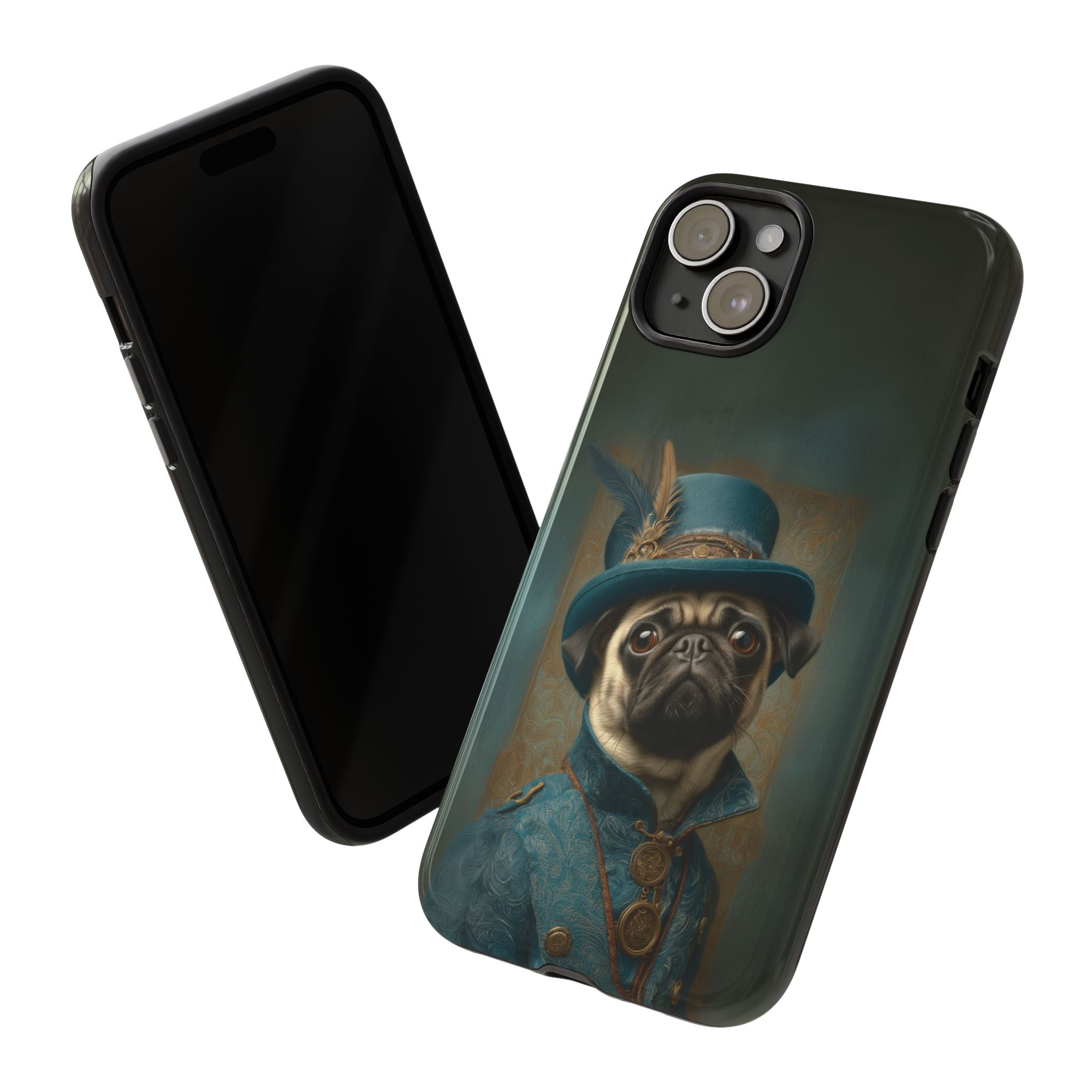 Steampunk Pug Phone Case