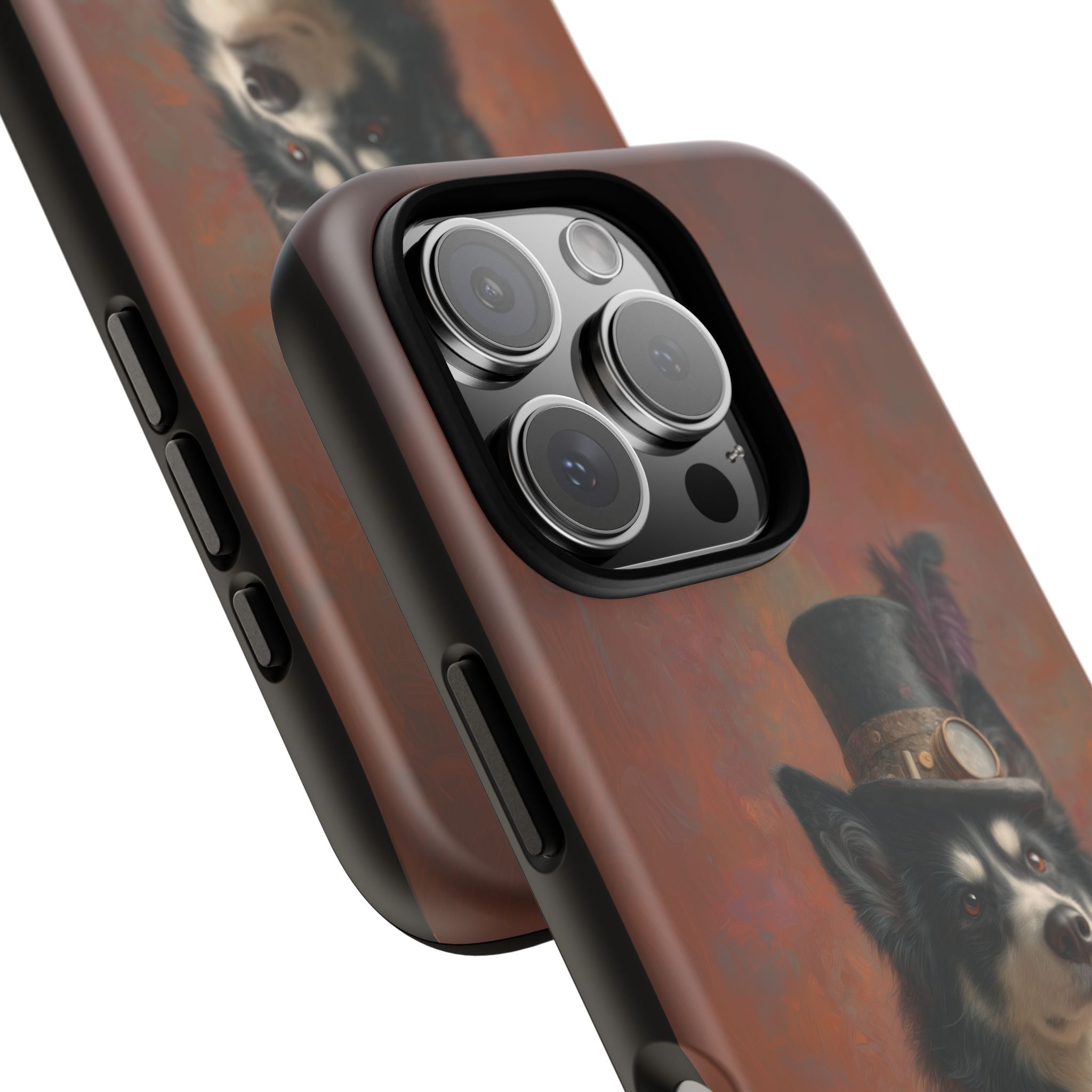 Steampunk Alaskan Malamute Phone Case