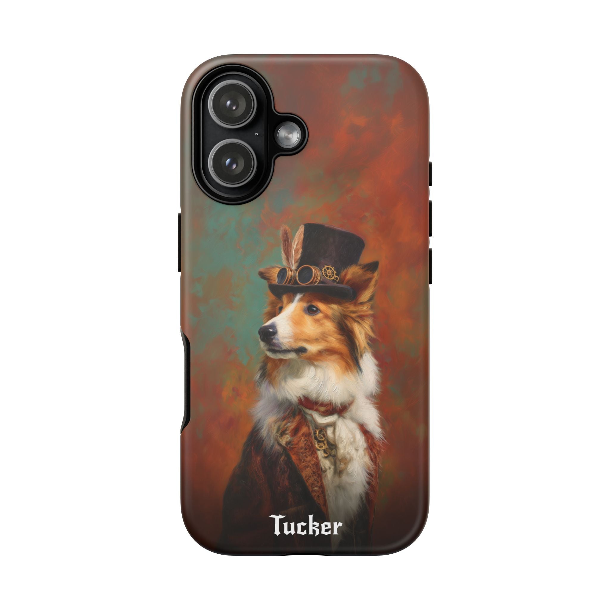 Steampunk Shetland Sheepdog Phone Case