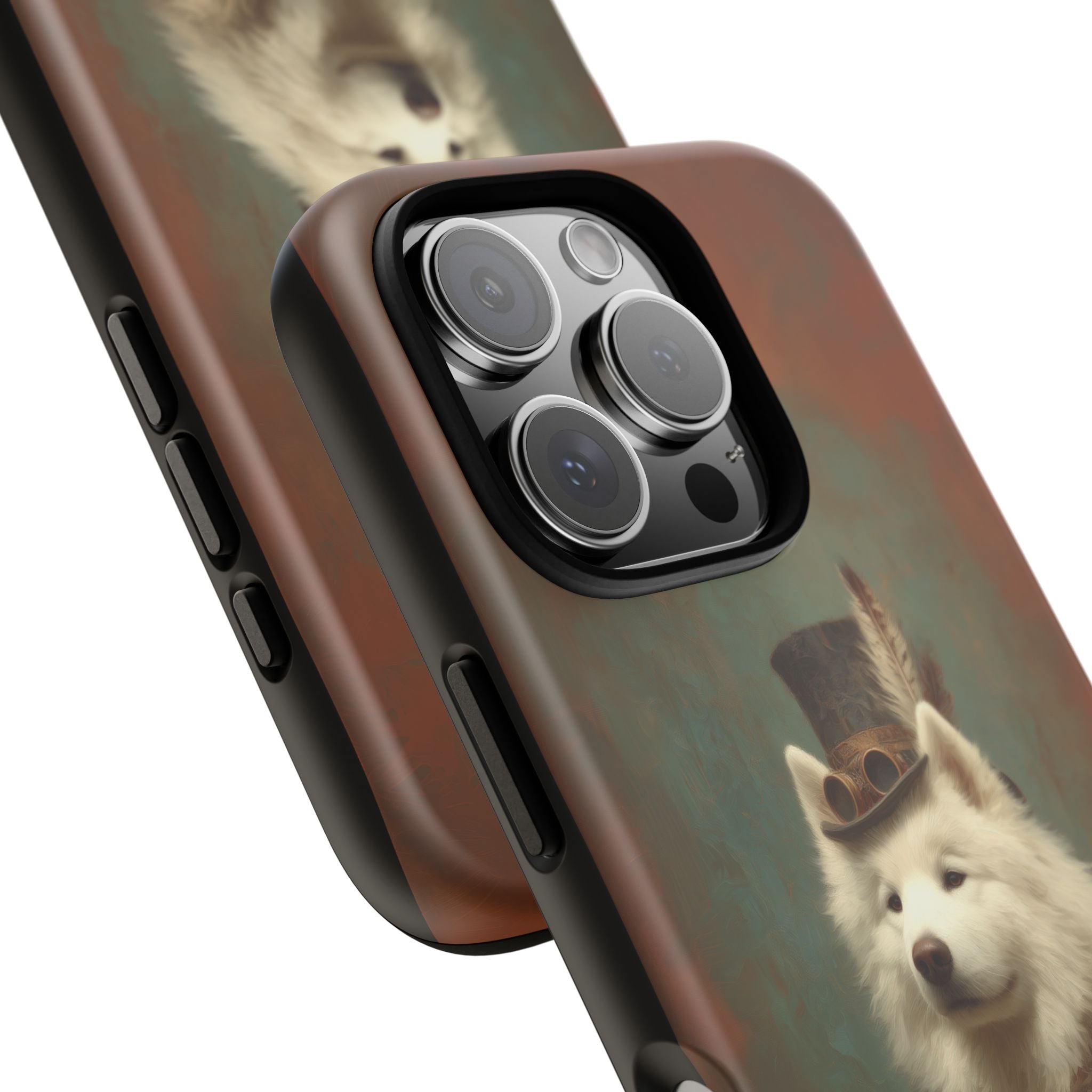 Steampunk Samoyed Phone Case