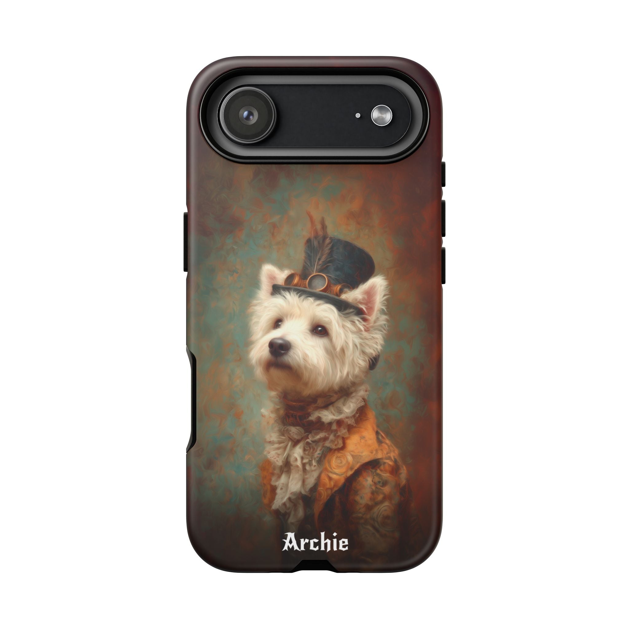 Steampunk Westie Phone Case