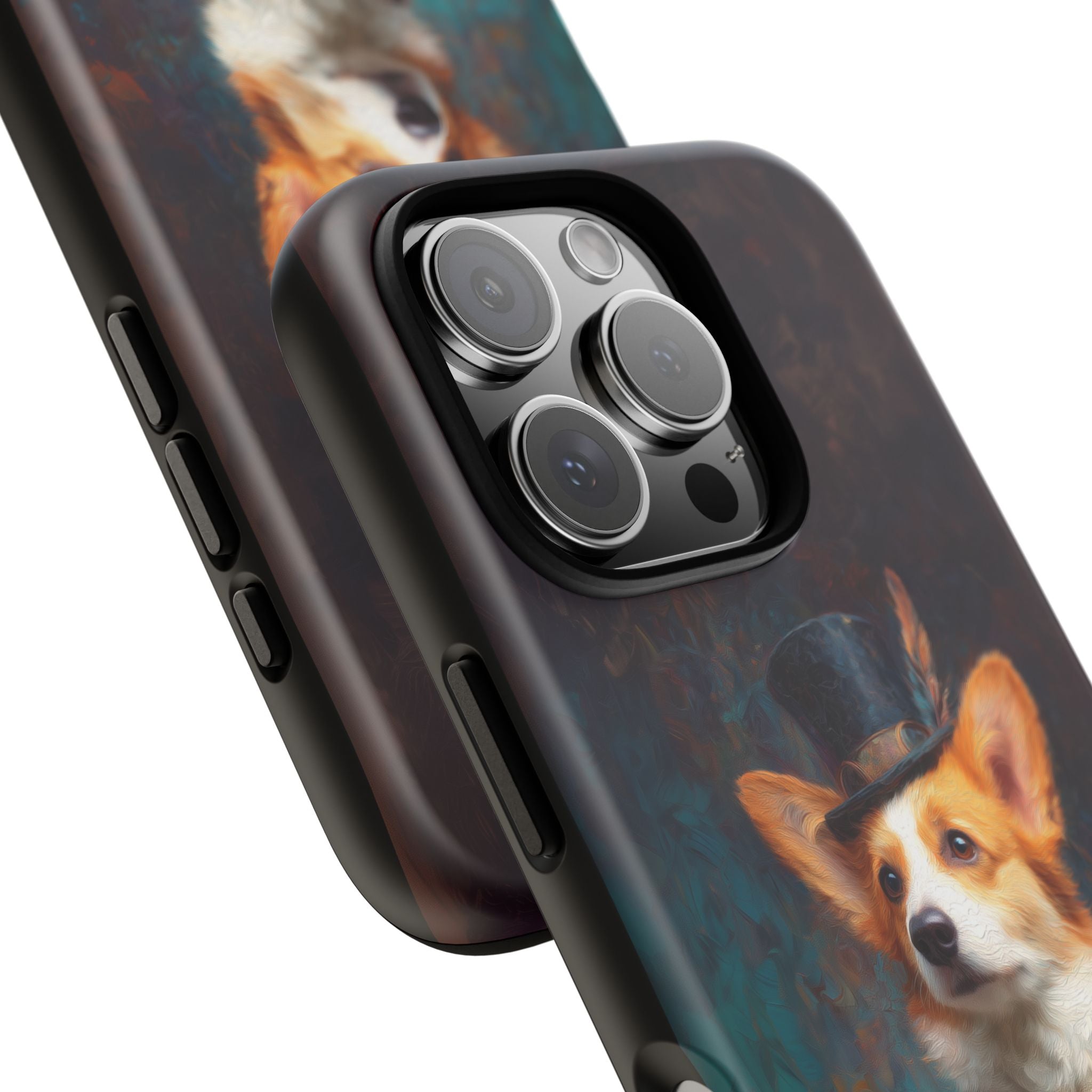 Steampunk Corgi Phone Case