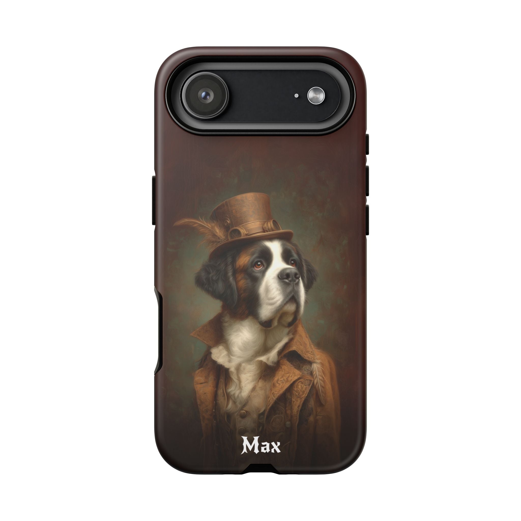 Steampunk Saint Bernard Phone Case
