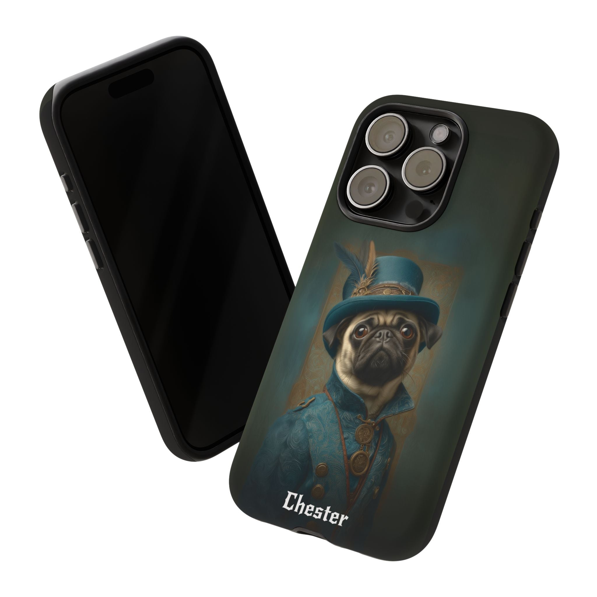 Steampunk Pug Phone Case
