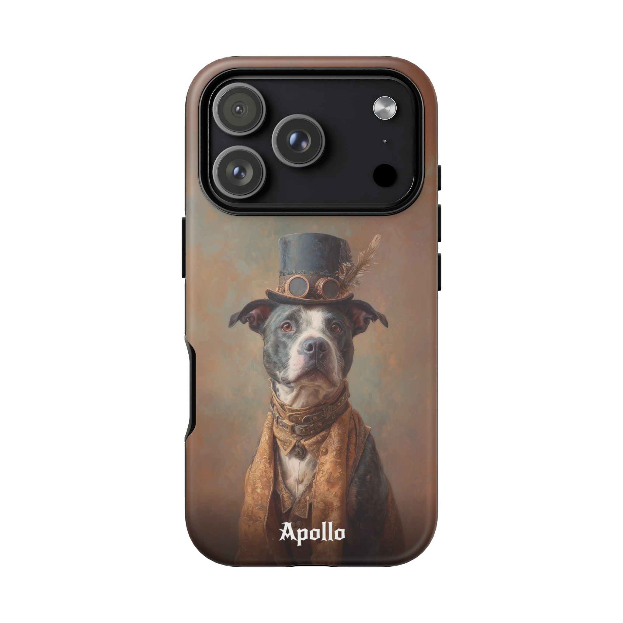 Steampunk Staffordshire Bull Terrier Phone Case