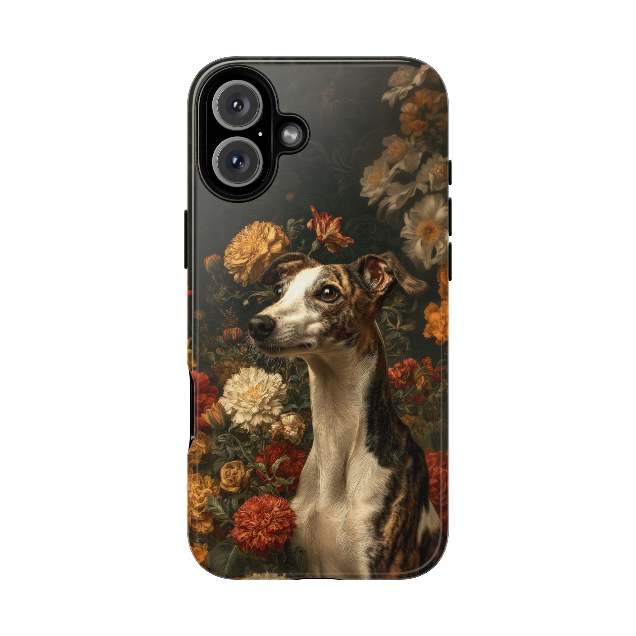 Botanical Whippet Phone Case