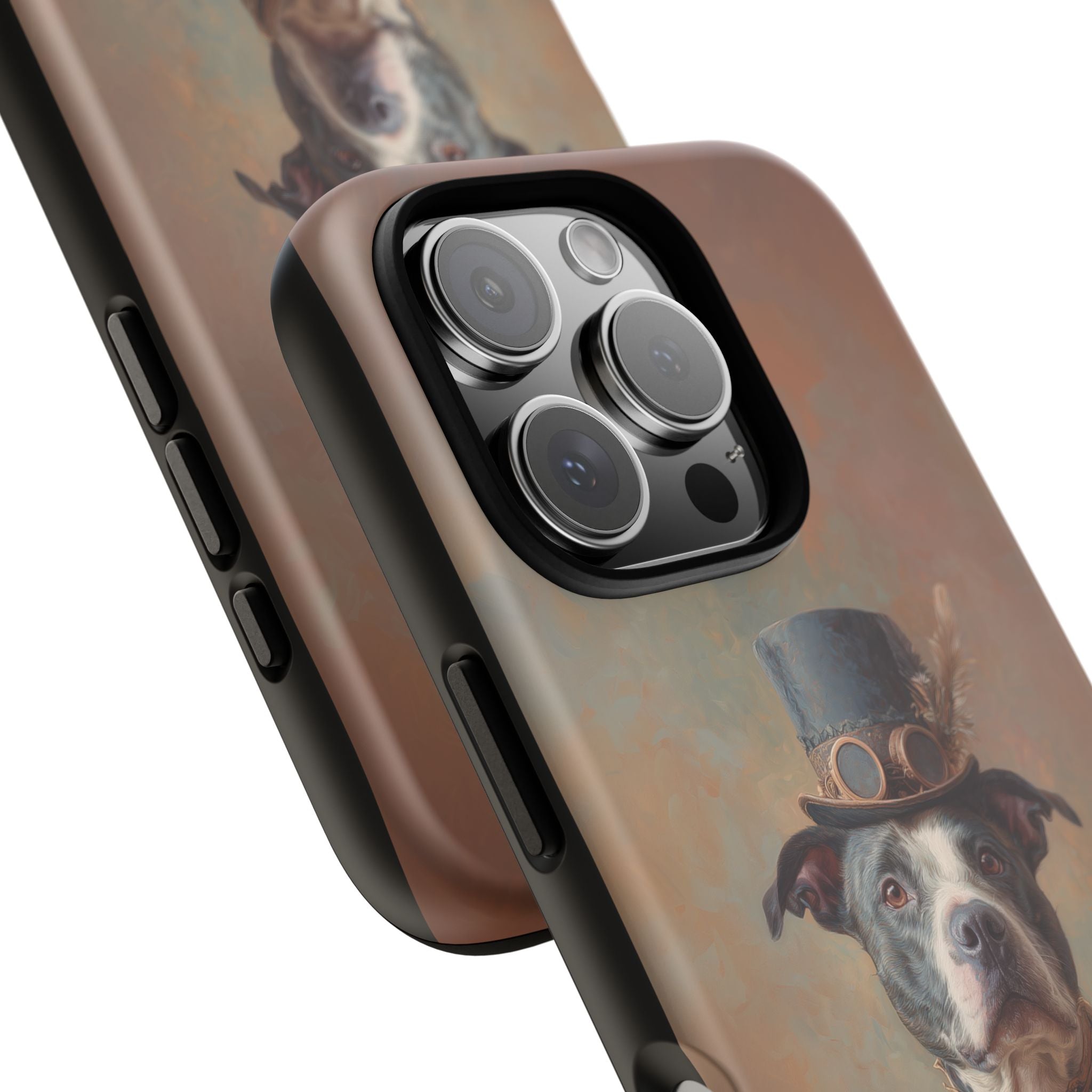 Steampunk Staffordshire Bull Terrier Phone Case