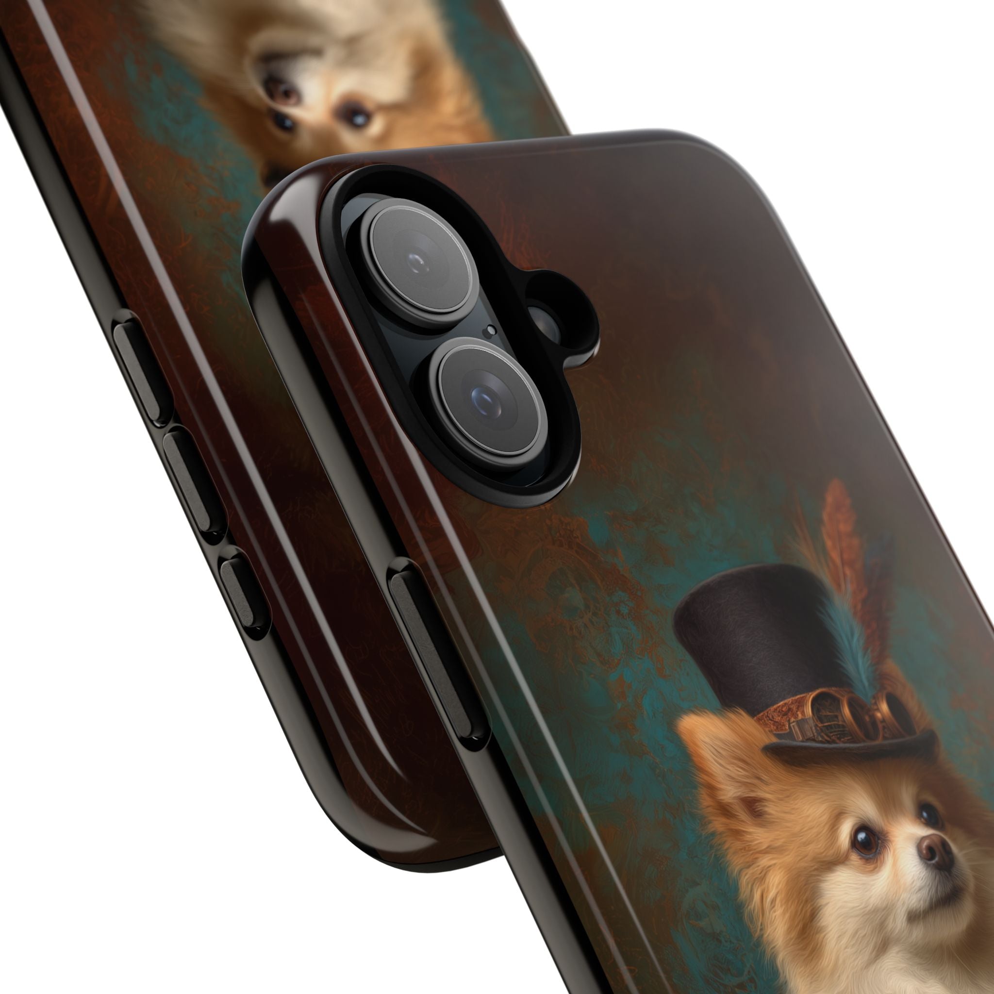 Steampunk Pomeranian Phone Case
