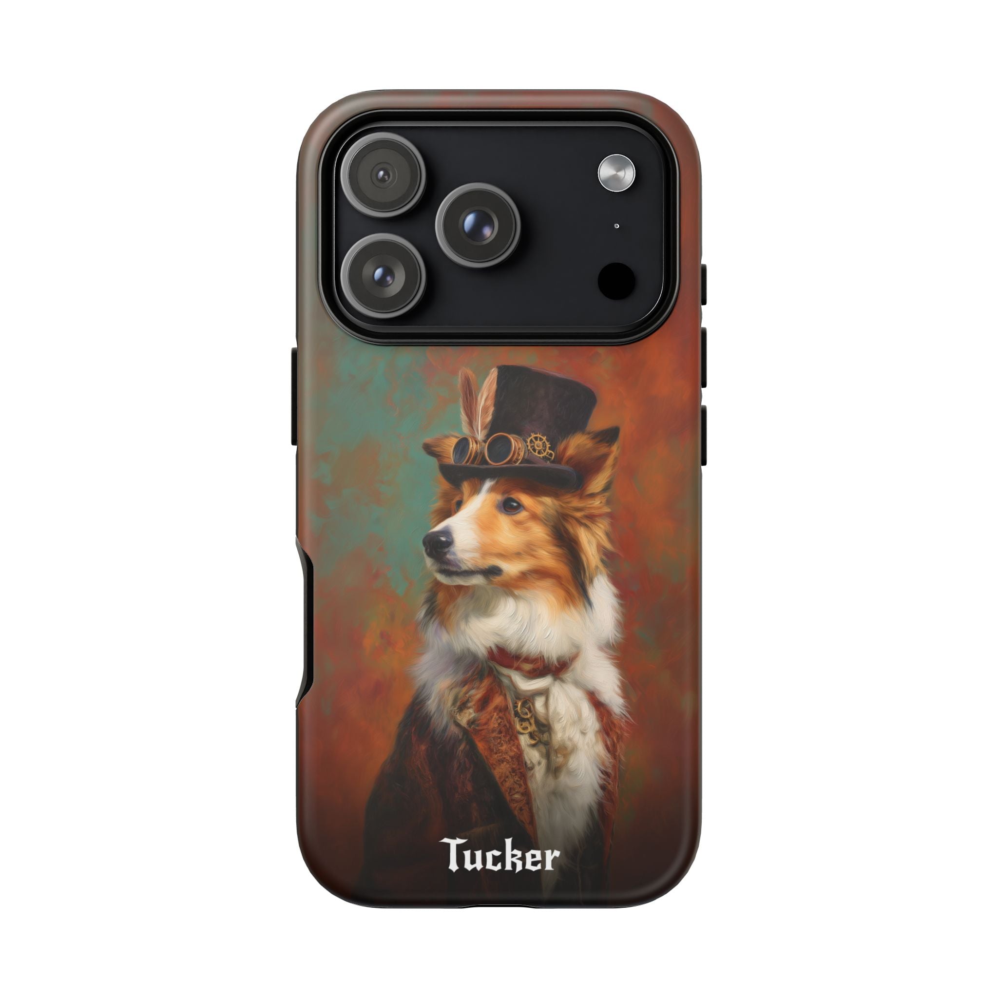 Steampunk Shetland Sheepdog Phone Case