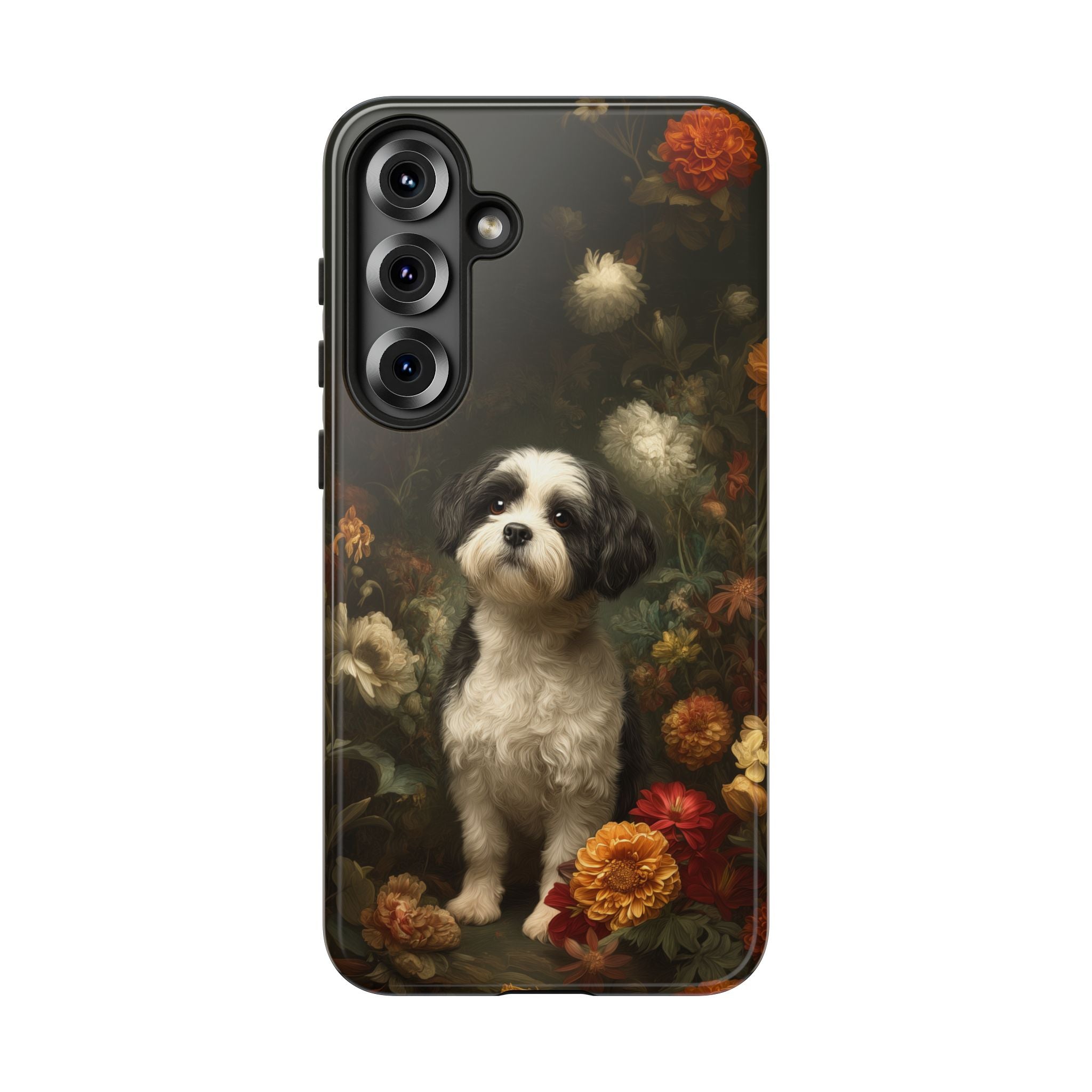 Botanical Shih Tzu Phone Case