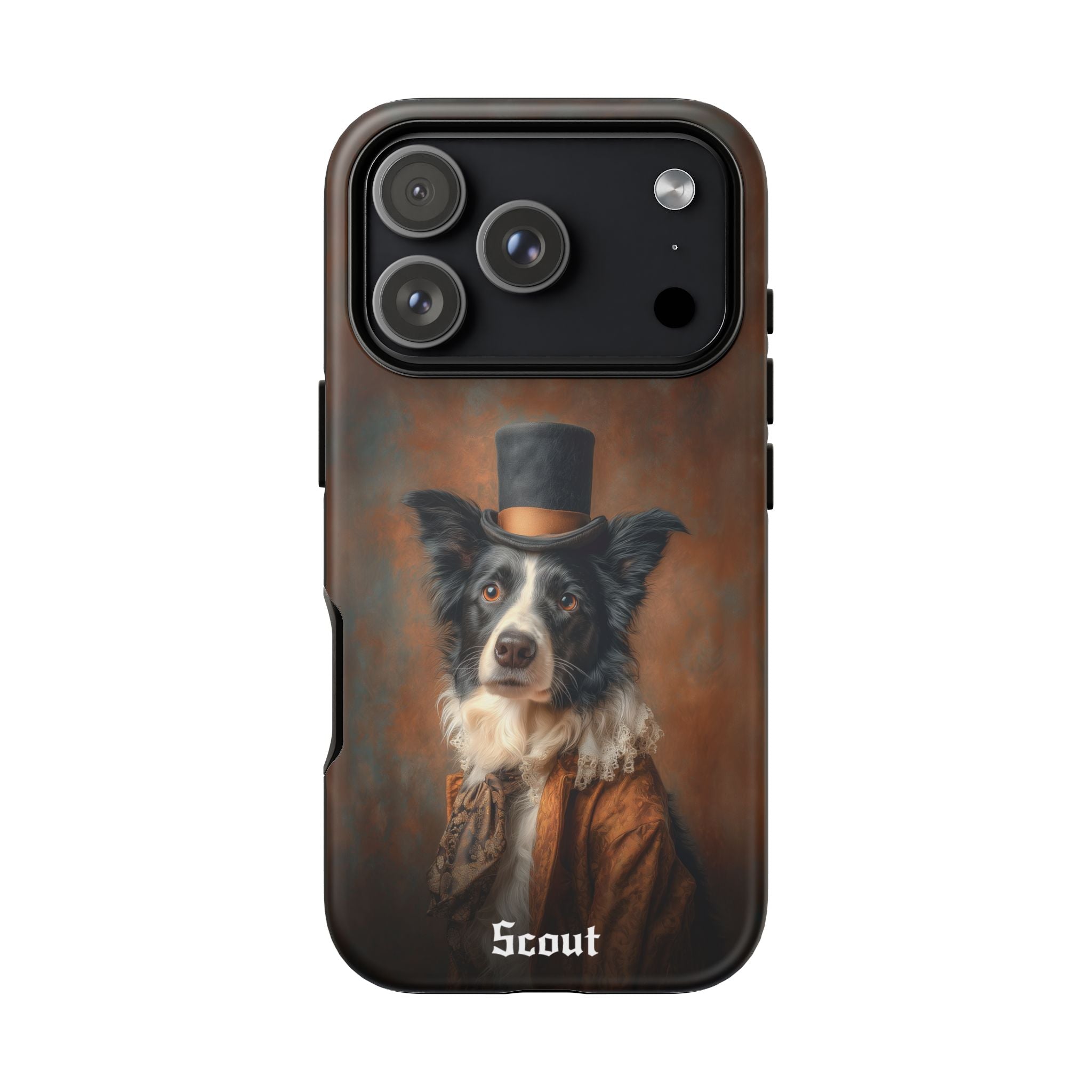 Steampunk Border Collie Phone Case
