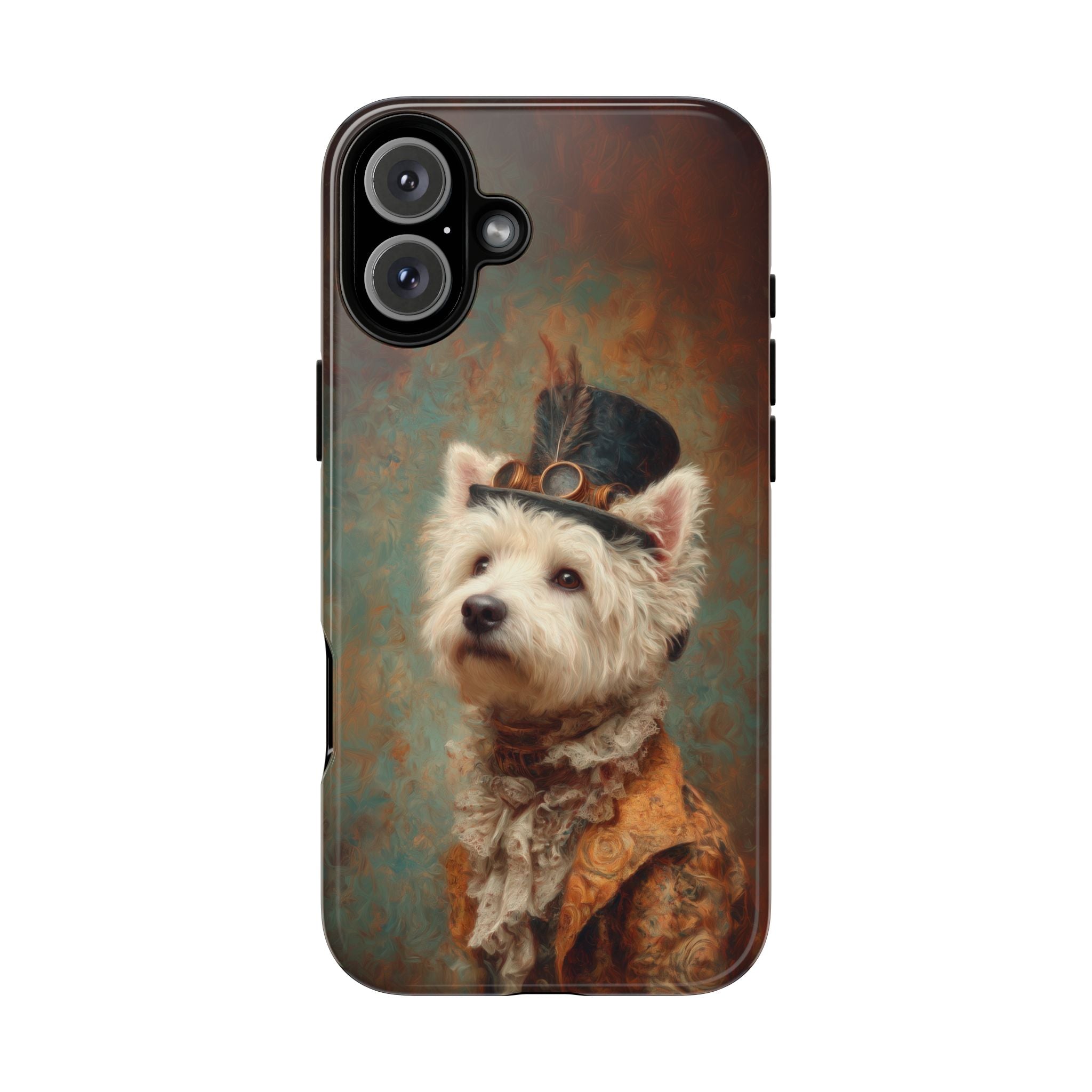 Steampunk Westie Phone Case