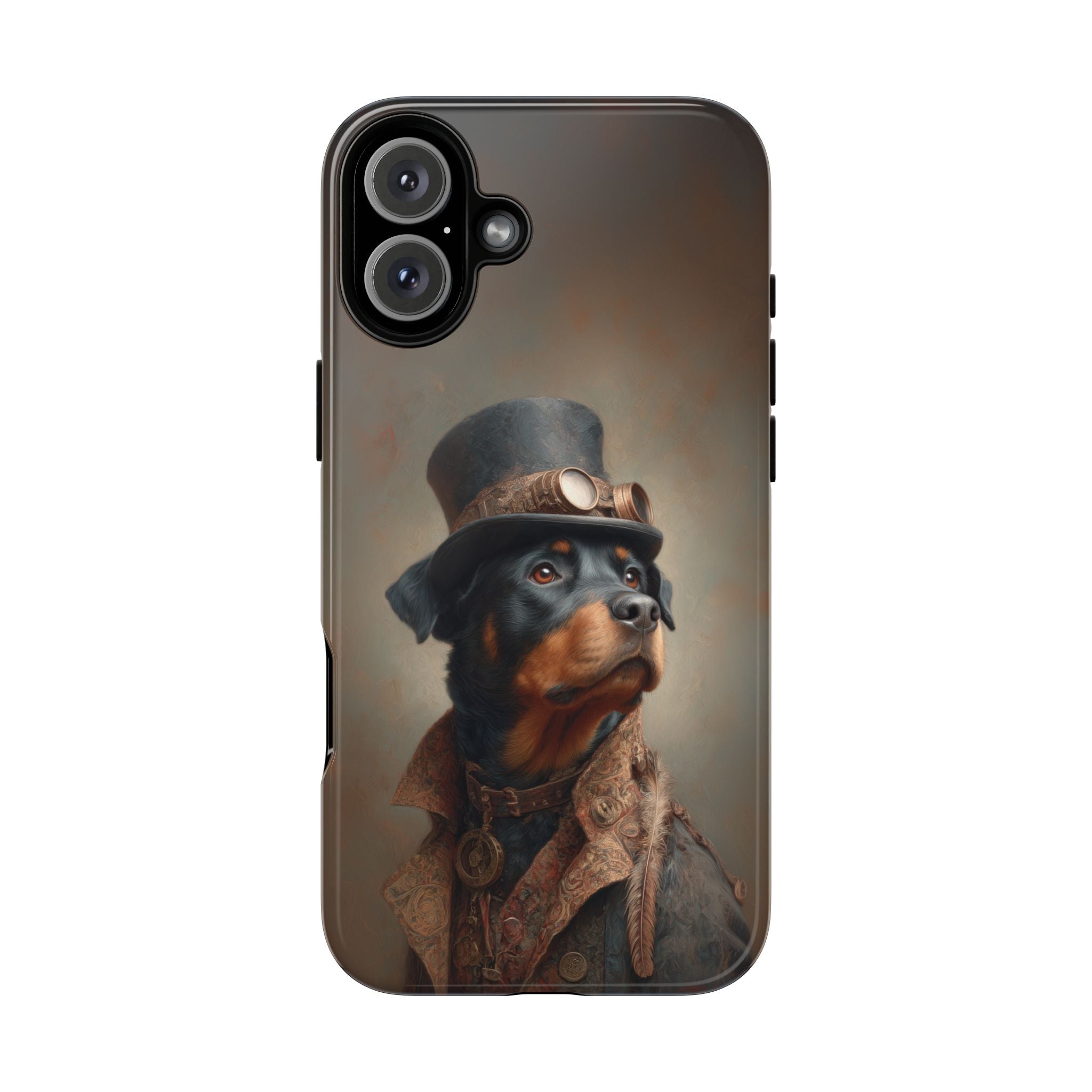 Steampunk Rottweiler Phone Case