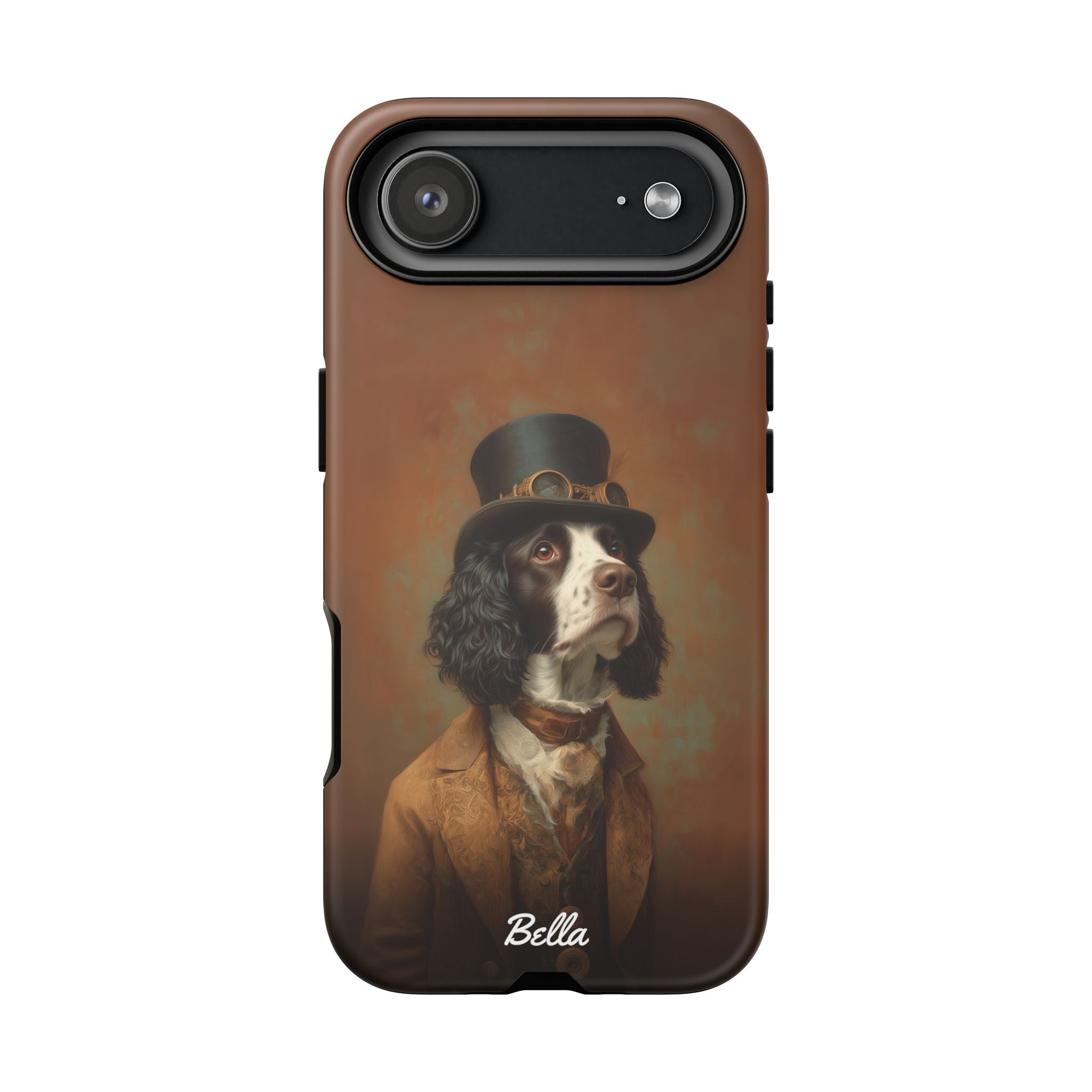 Steampunk English Springer Spaniel Phone Case
