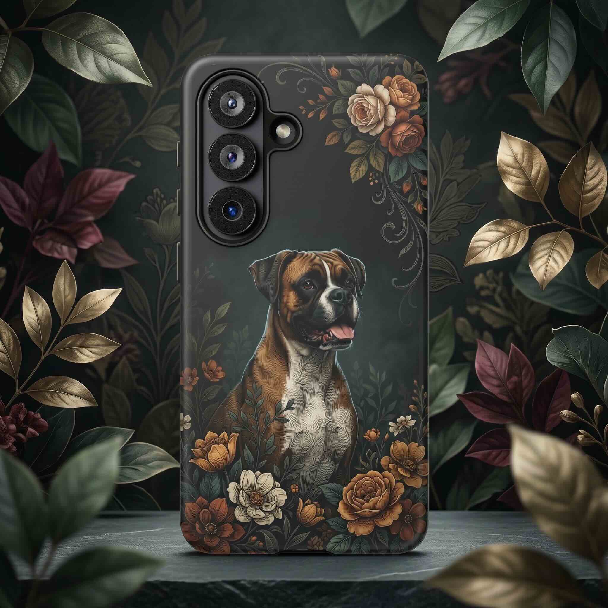 Botanical Custom Dog Phone Case