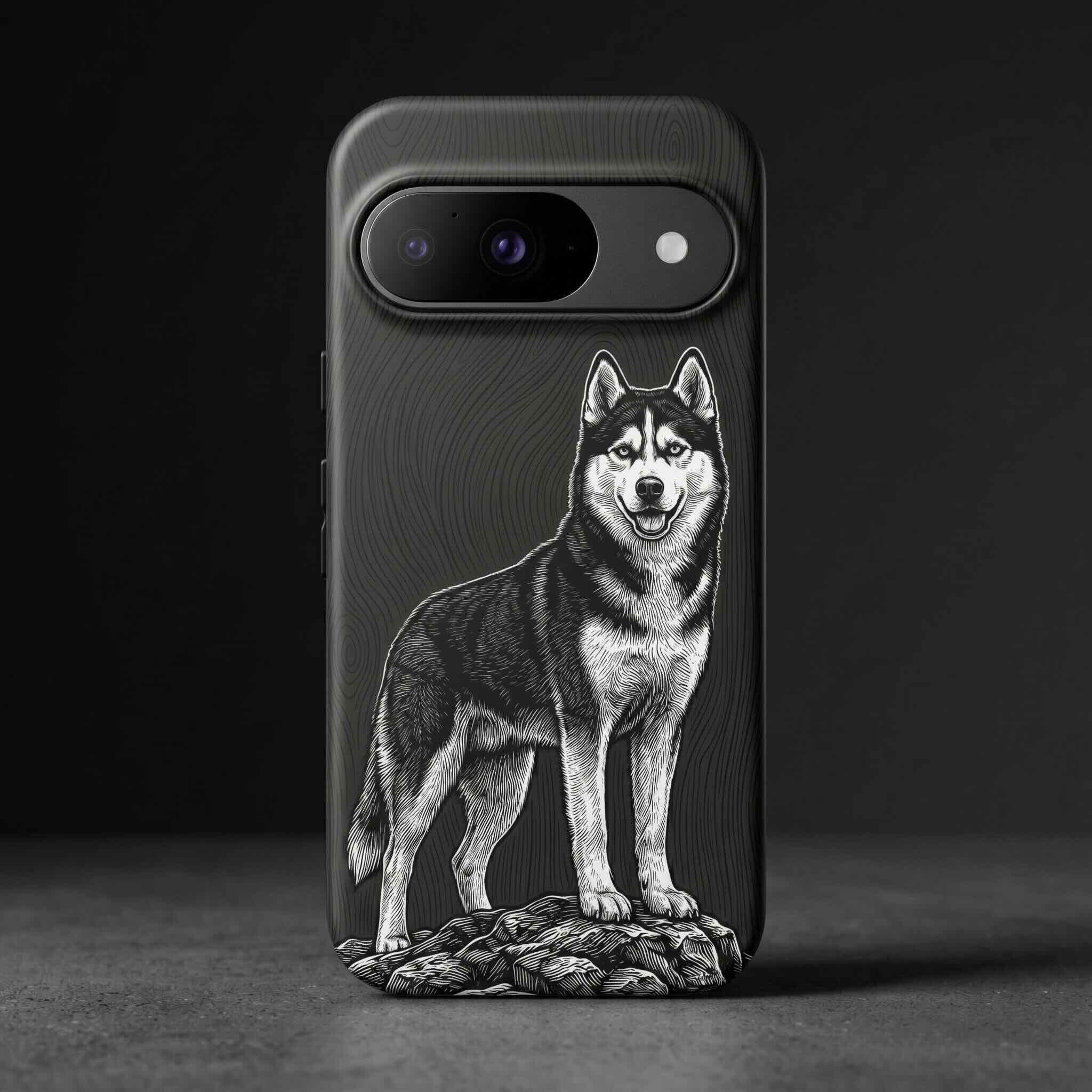 Noir Custom Dog Phone Case