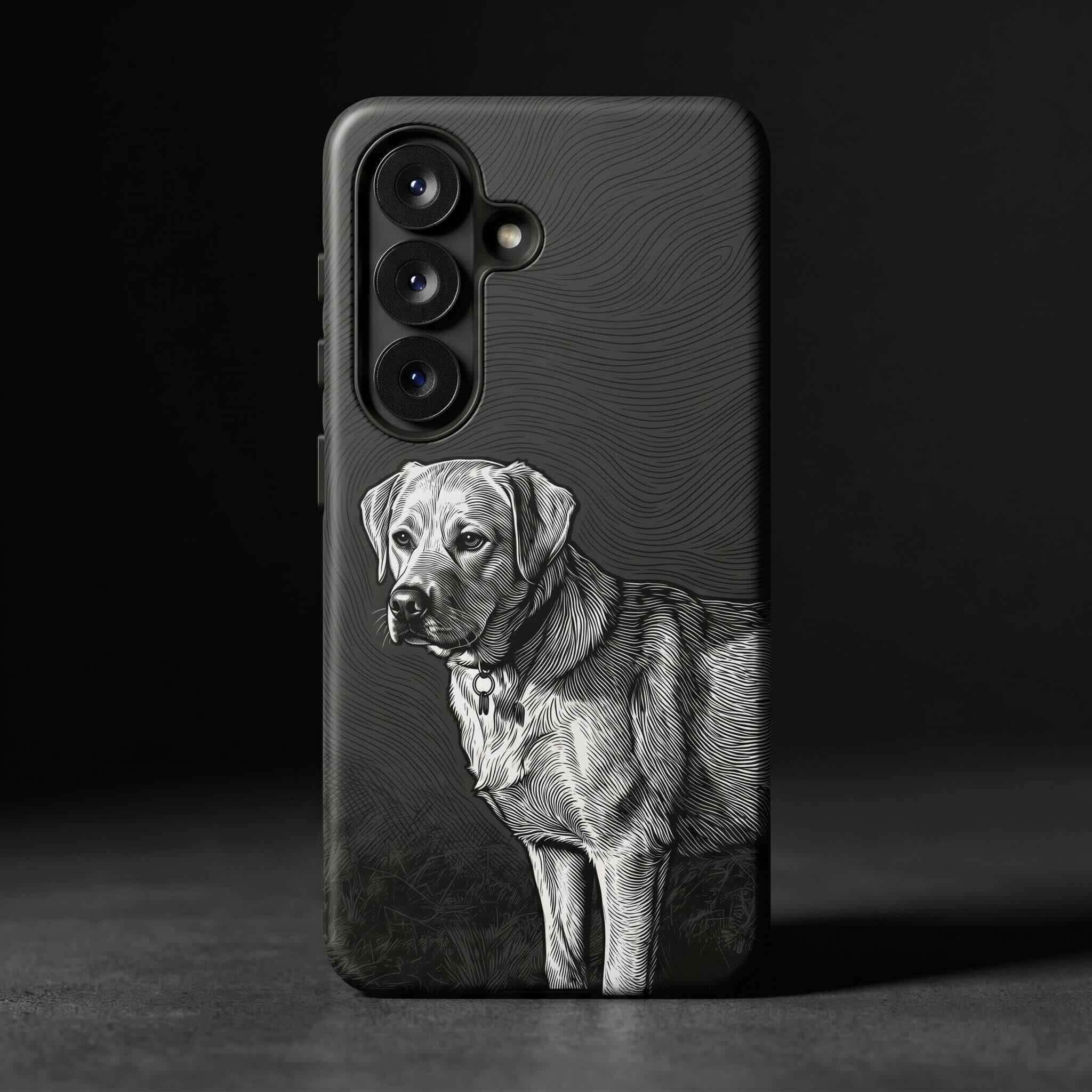 Noir Custom Dog Phone Case