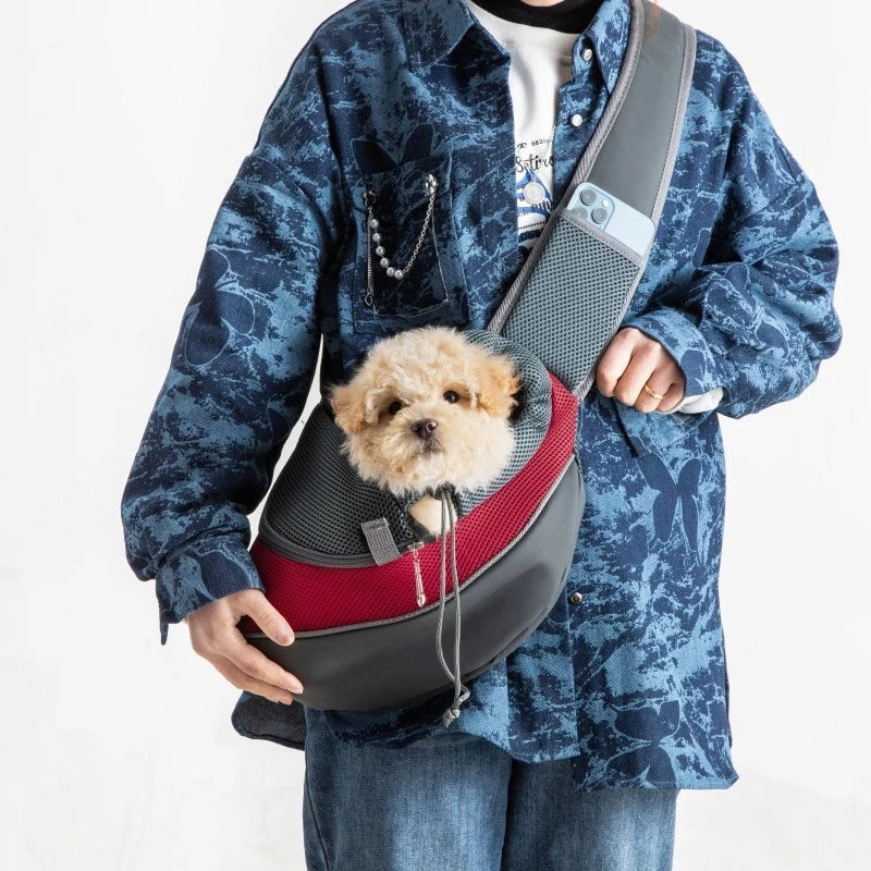 Comfy Pet Travel Sling Backpack