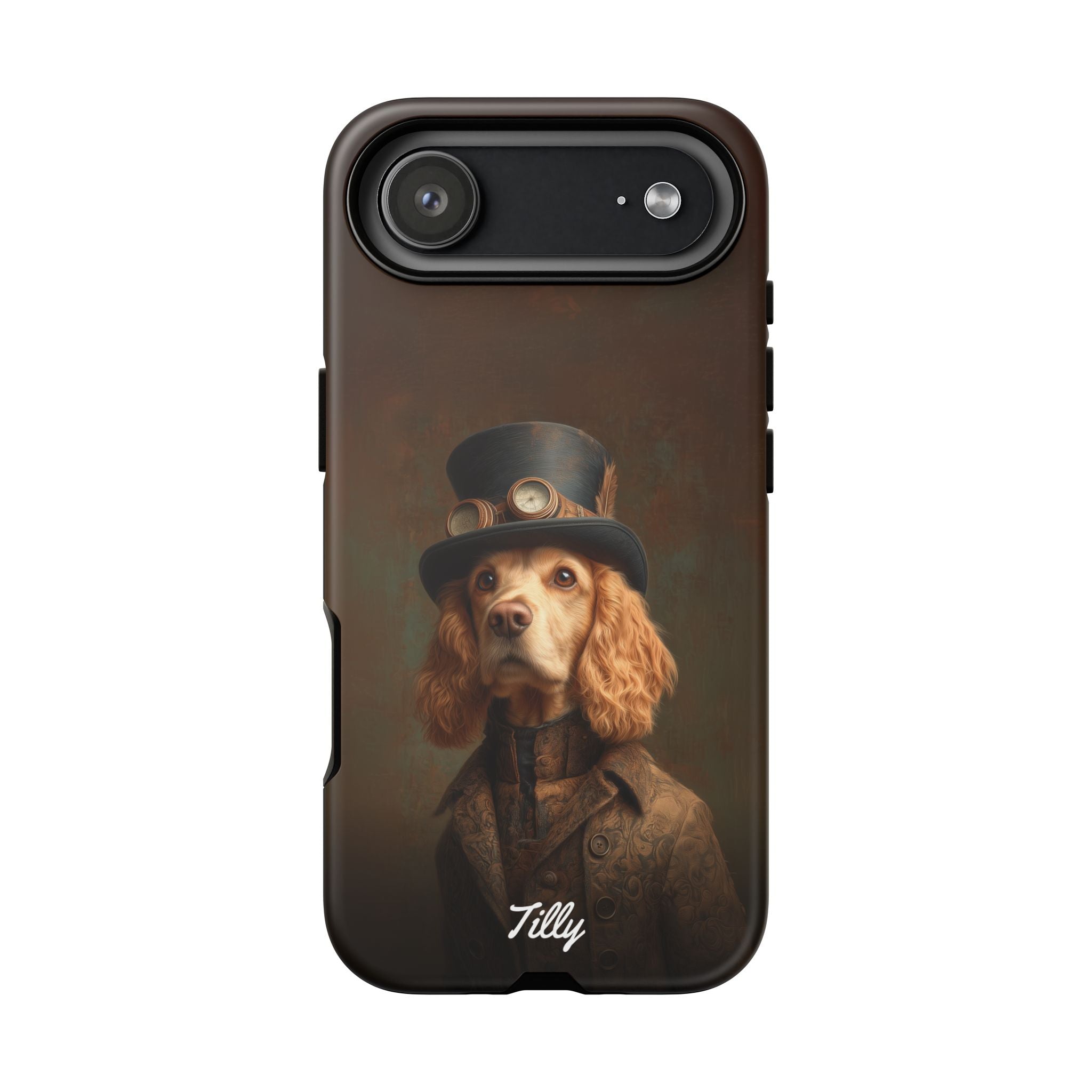 Steampunk Cocker Spaniel Phone Case