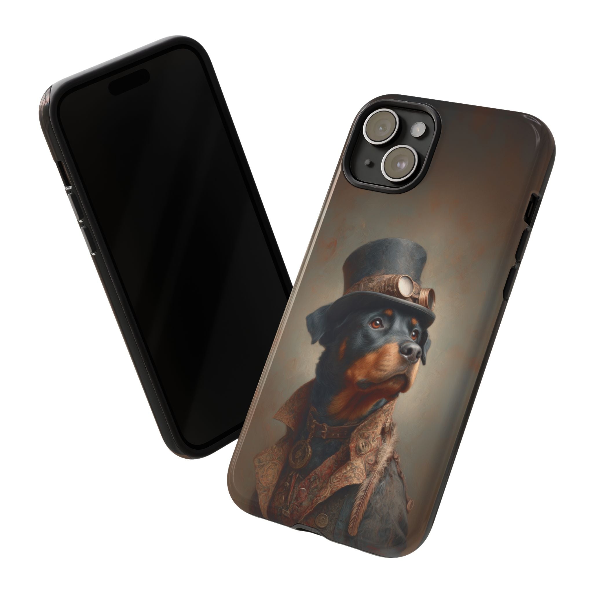 Steampunk Rottweiler Phone Case