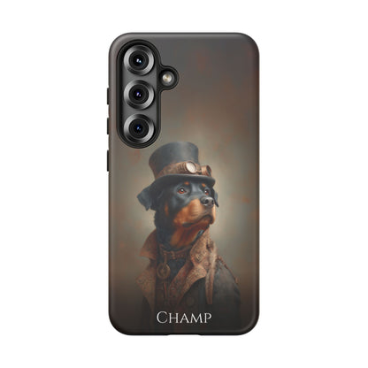 Steampunk Rottweiler Phone Case
