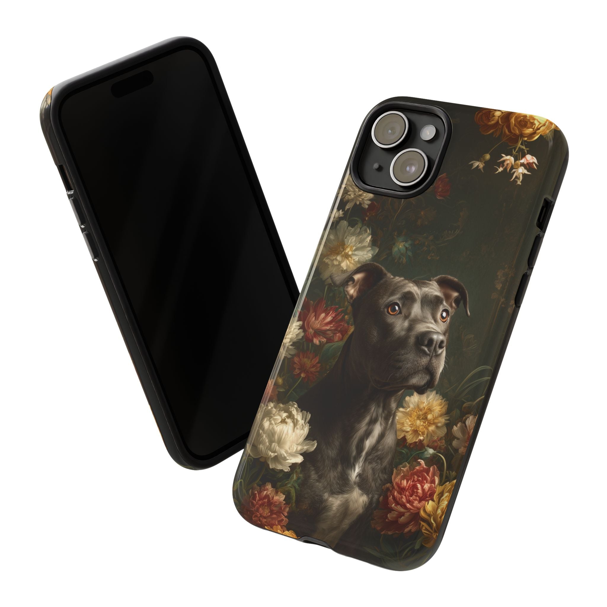 Botanical Pit Bull Phone Case