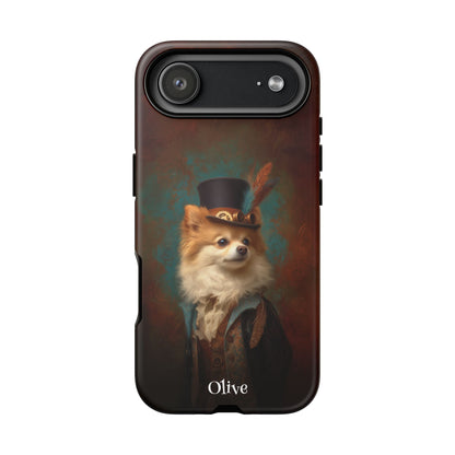 Steampunk Pomeranian Phone Case