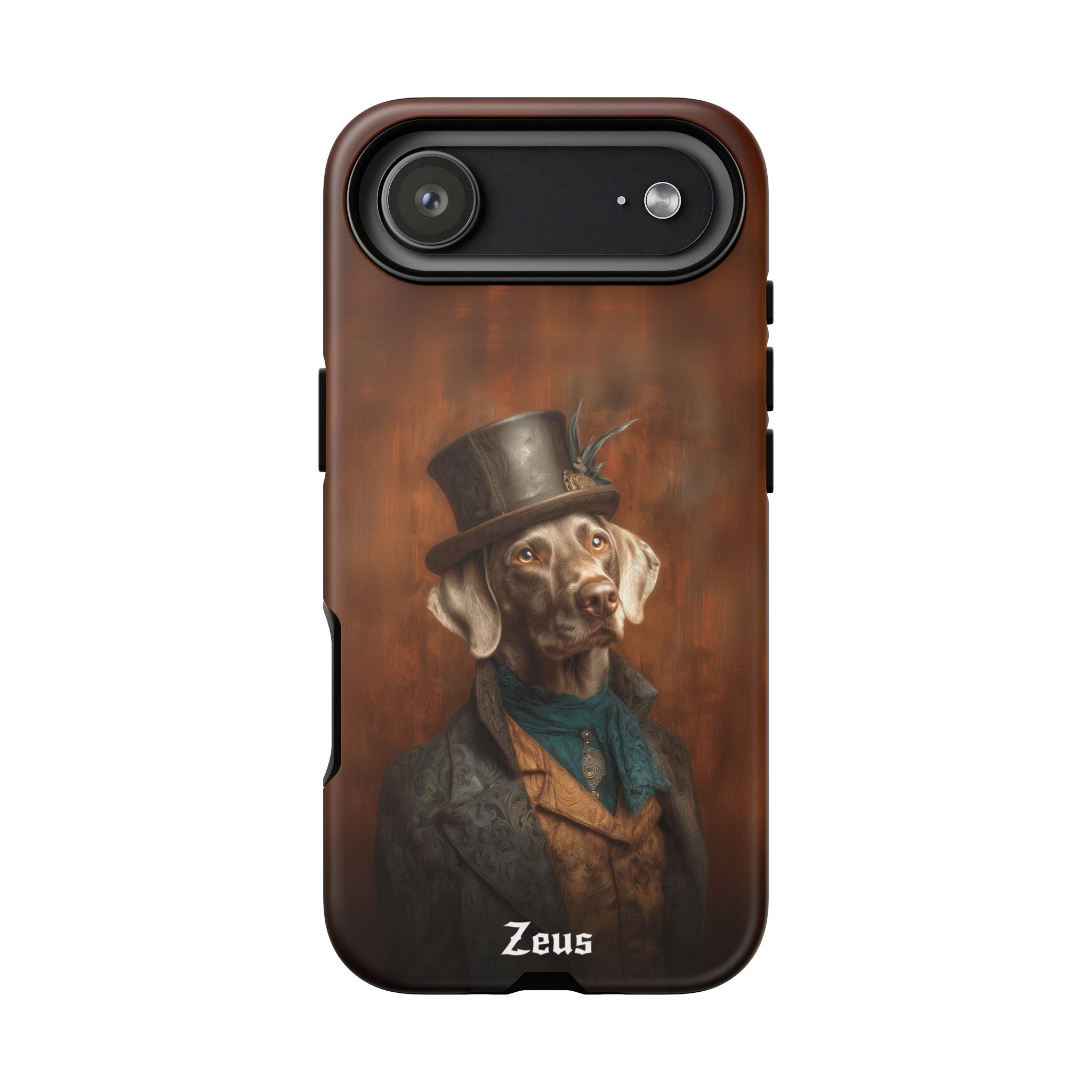 Steampunk Weimaraner Phone Case