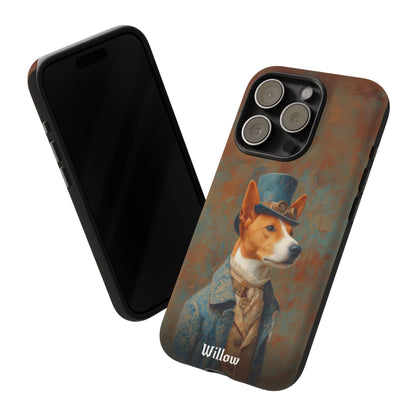 Steampunk Basenji Phone Case