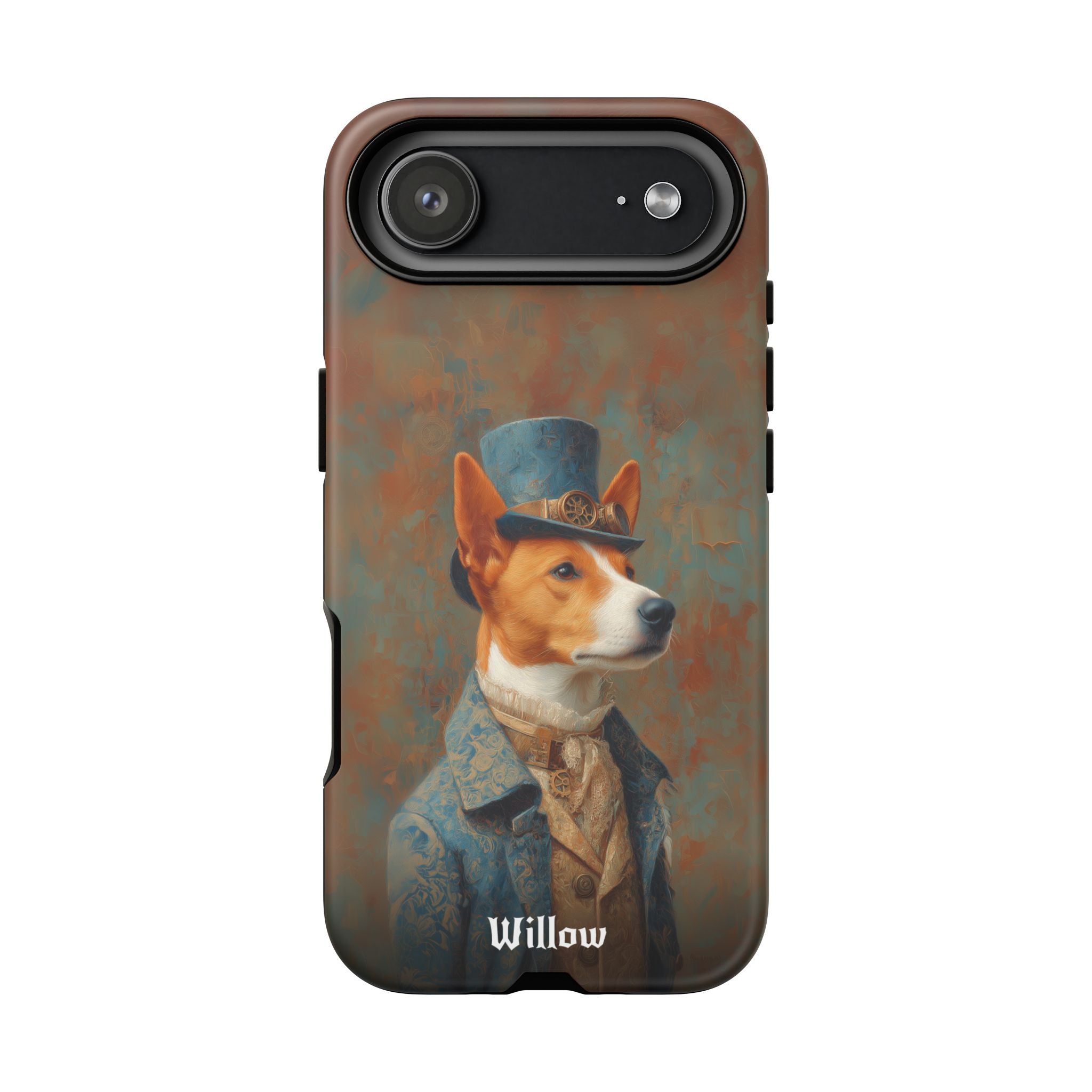 Steampunk Basenji Phone Case