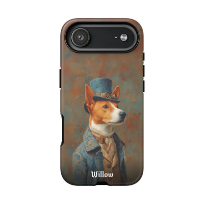 Steampunk Basenji Phone Case