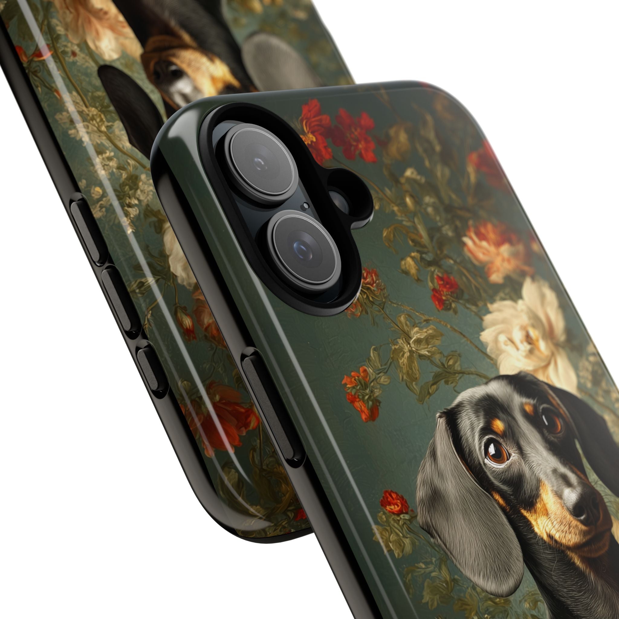 Botanical Dachshund Phone Case