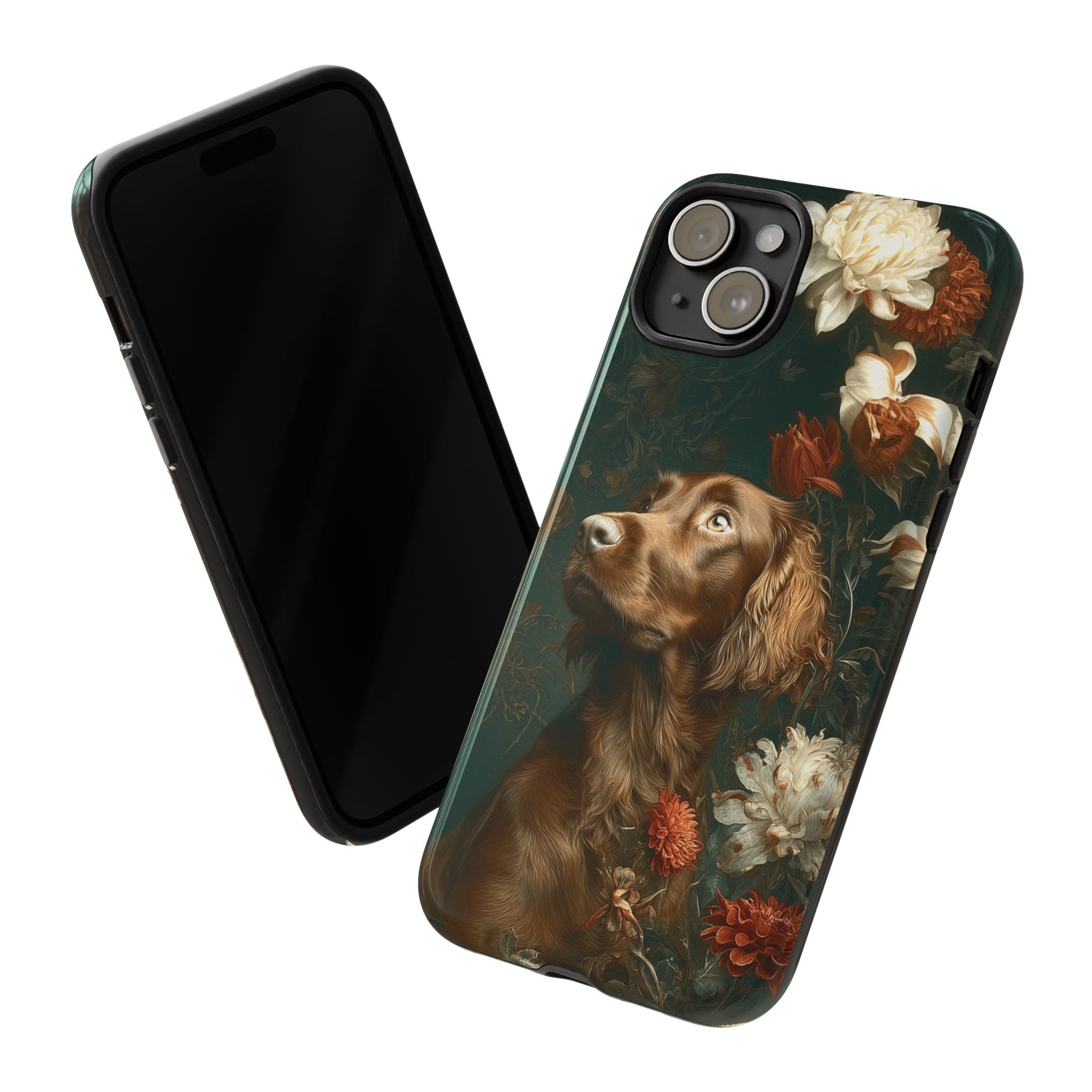 Botanical Irish Setter Phone Case