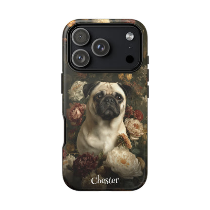 Botanical Pug Phone Case