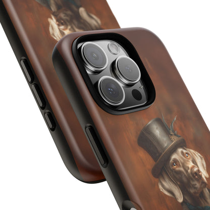 Steampunk Weimaraner Phone Case