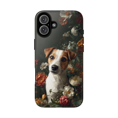 Botanical Jack Russell Terrier Phone Case